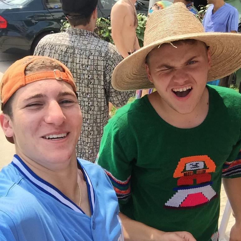 Ben and Sam enjoying some mor…
