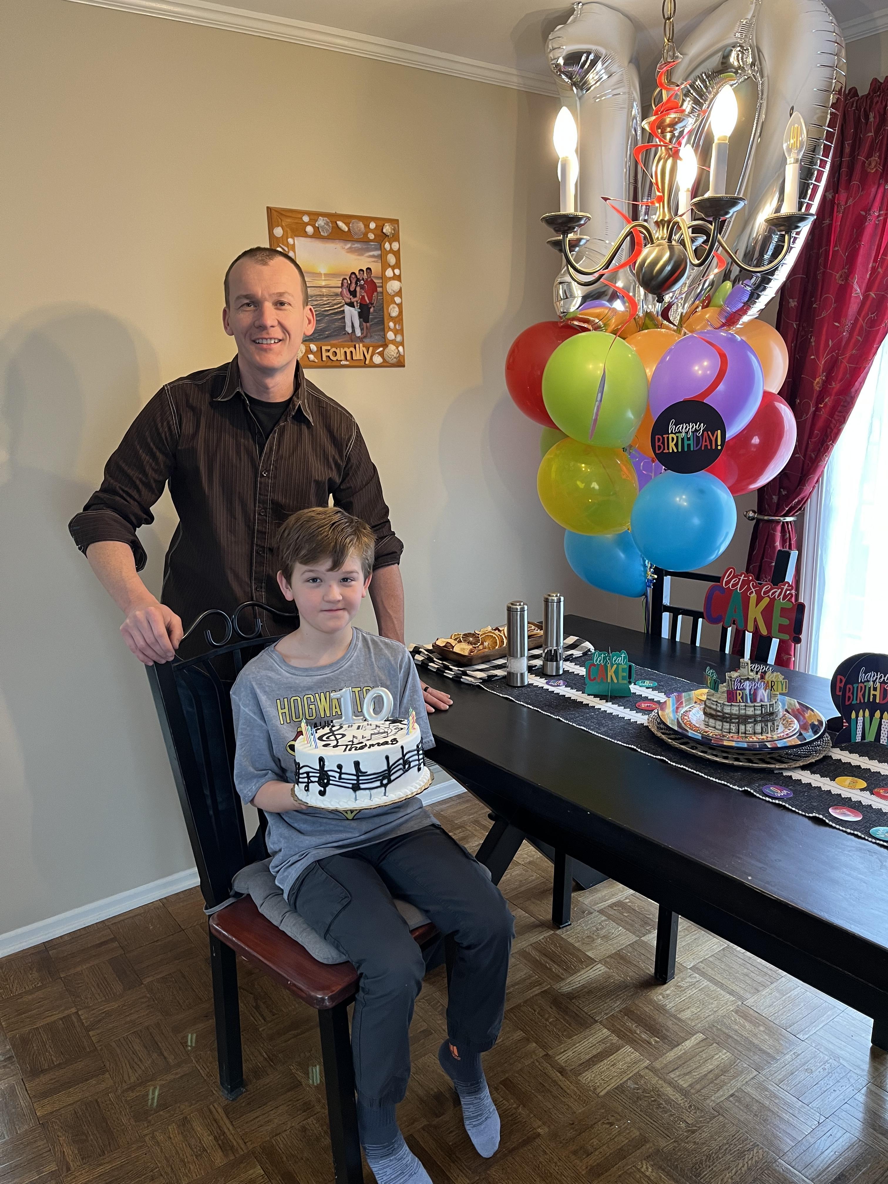 Thomas 10 th birthday