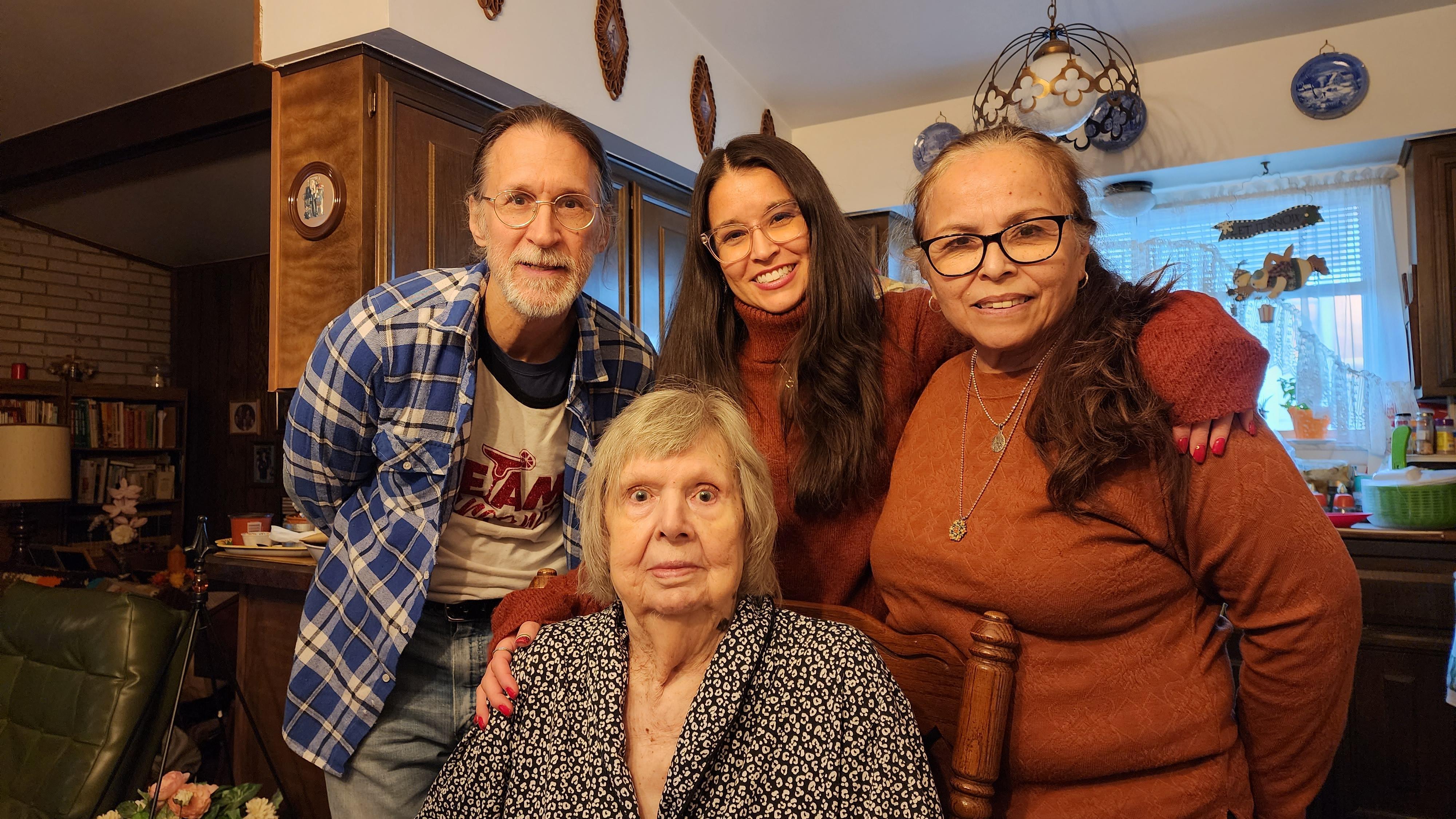 Russ, mom, grandaughter Alici…