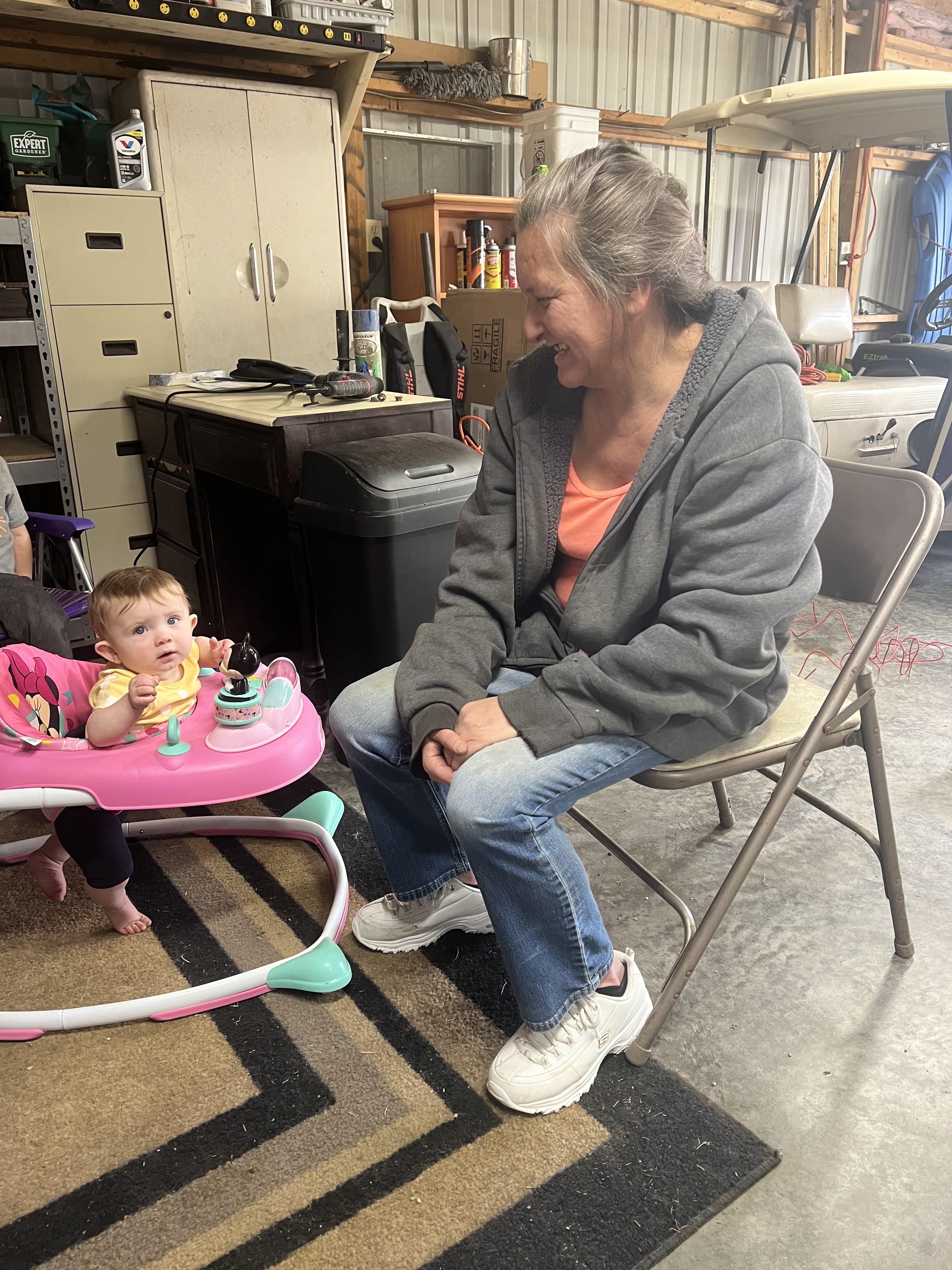 Kennadie and grandma