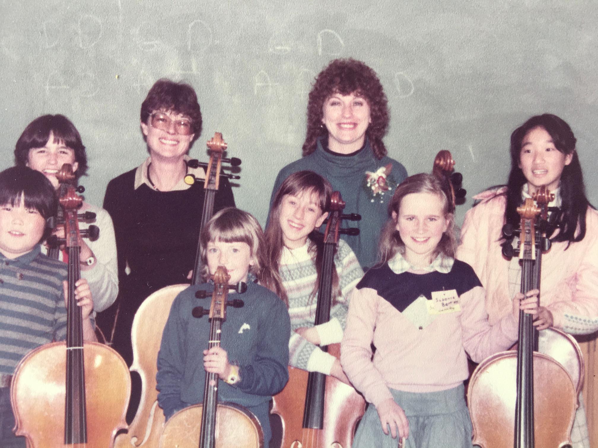 Suzuki Winter Camp cello ense…