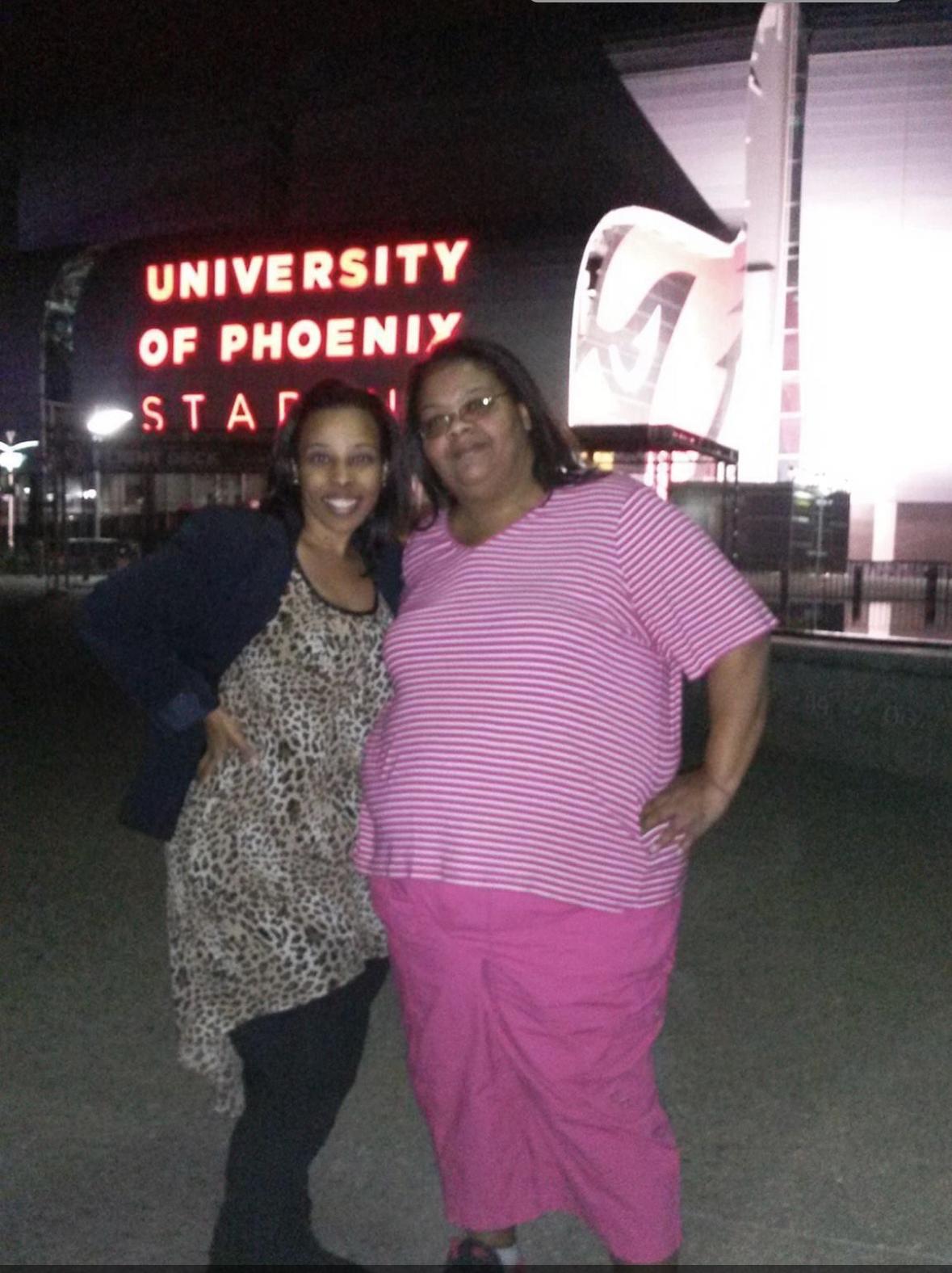 Aunty Kyleah and I when she c…