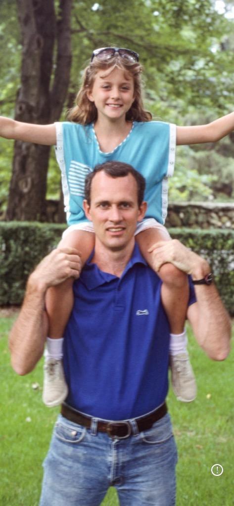 Dave with daughter Dina