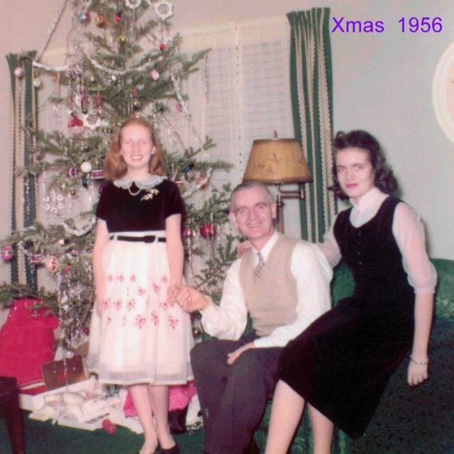 Doris with Alice and their Dad