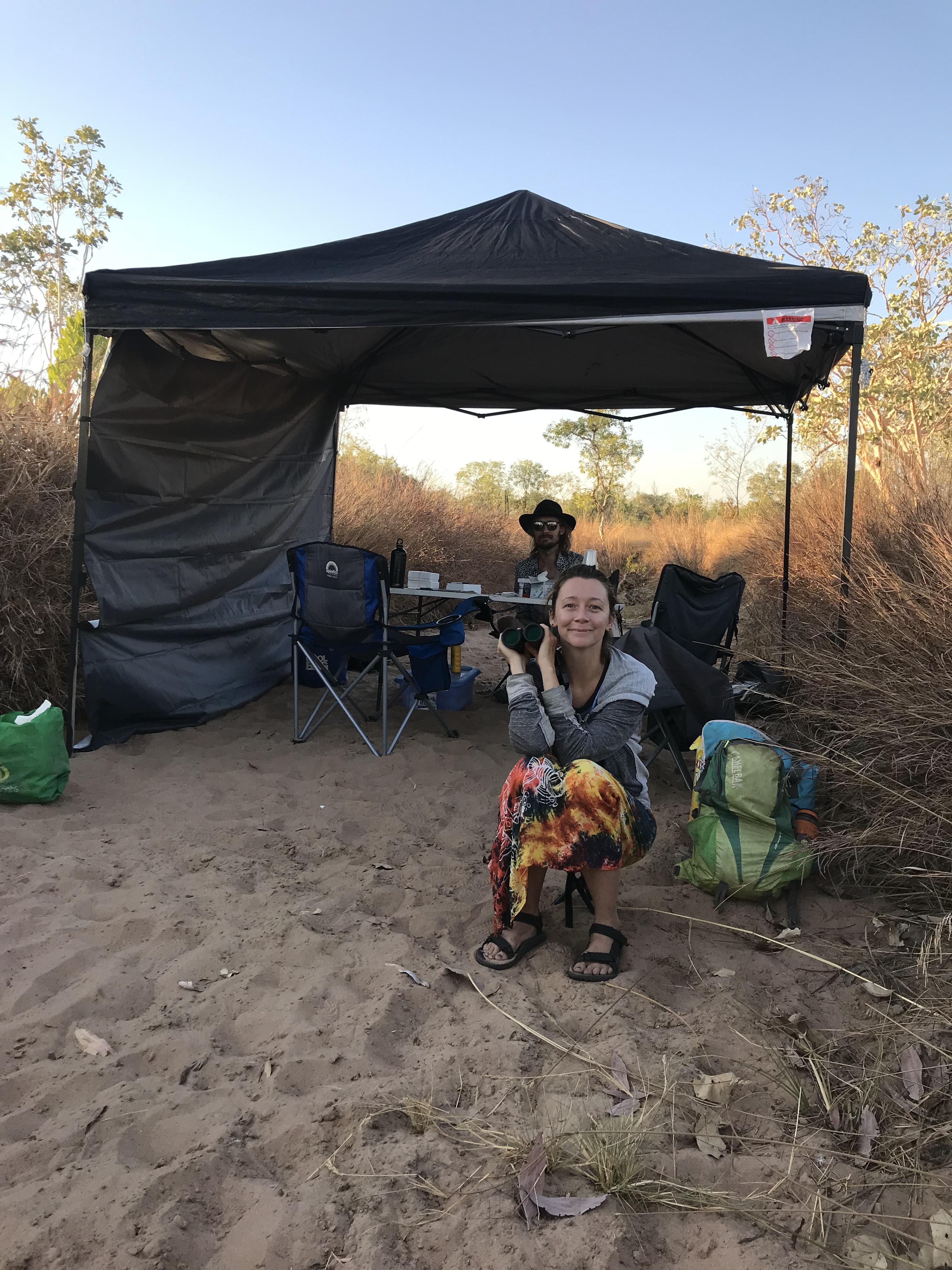 Emma keeping an eye out for f…