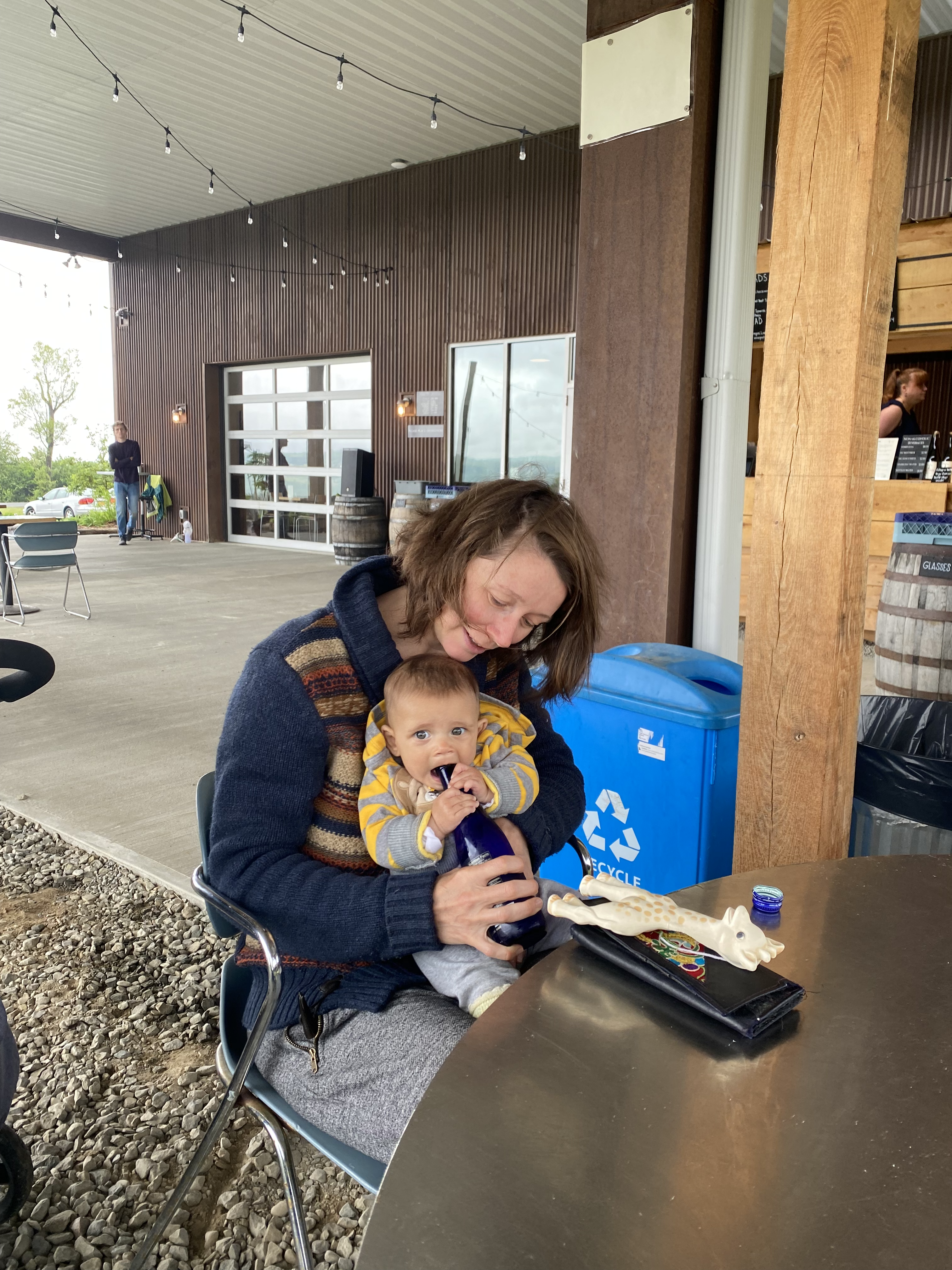 Emma with Veda, Emma with Ved…