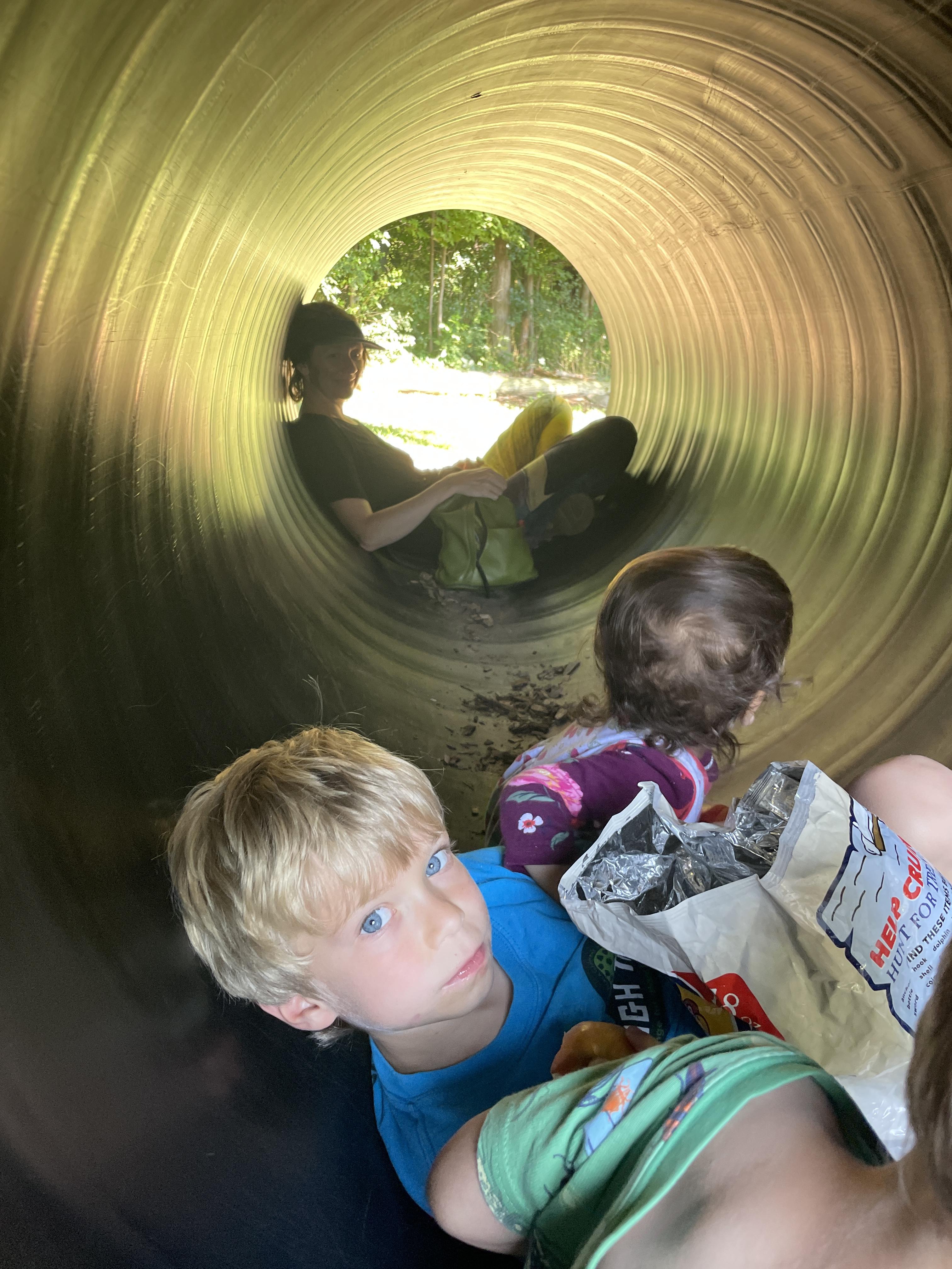 Park with the kids