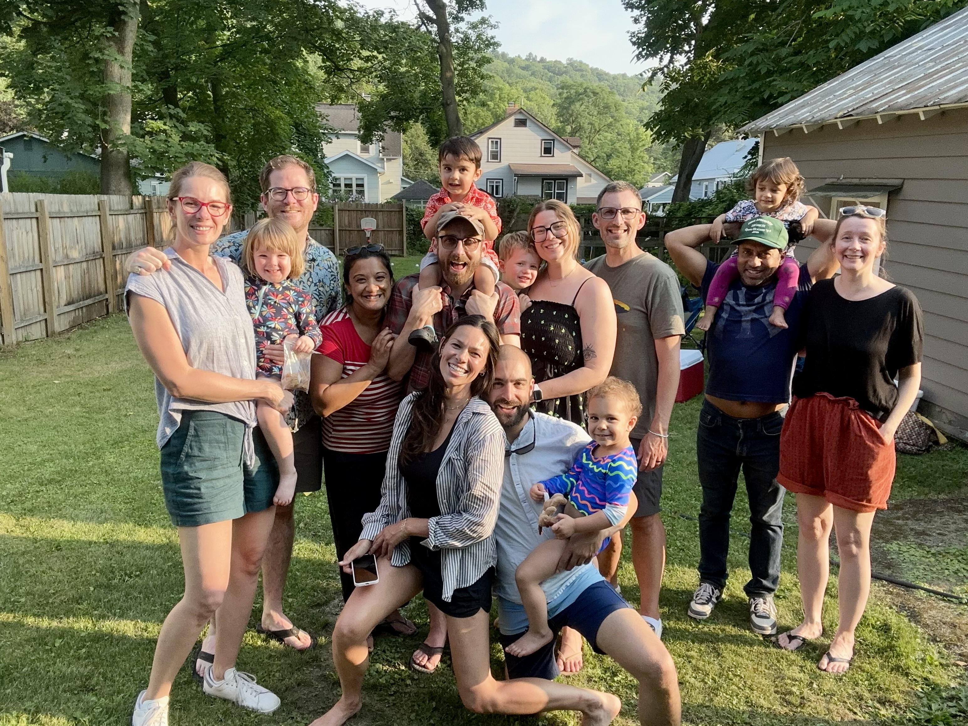 Emma and her Ithaca mama frie…