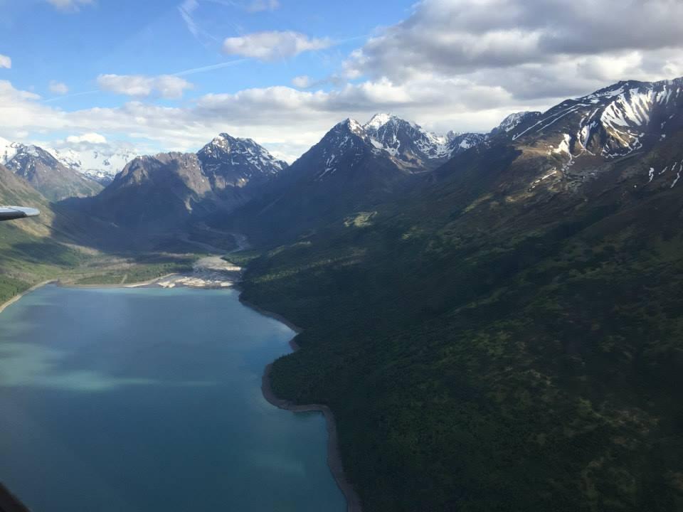 View from our flight