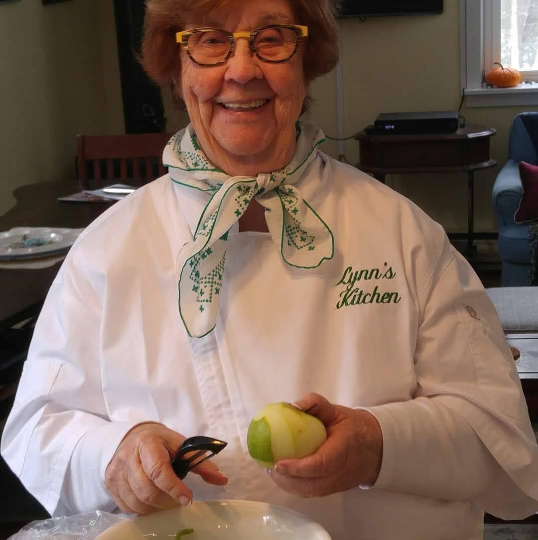 Working diligently in Lynn's …