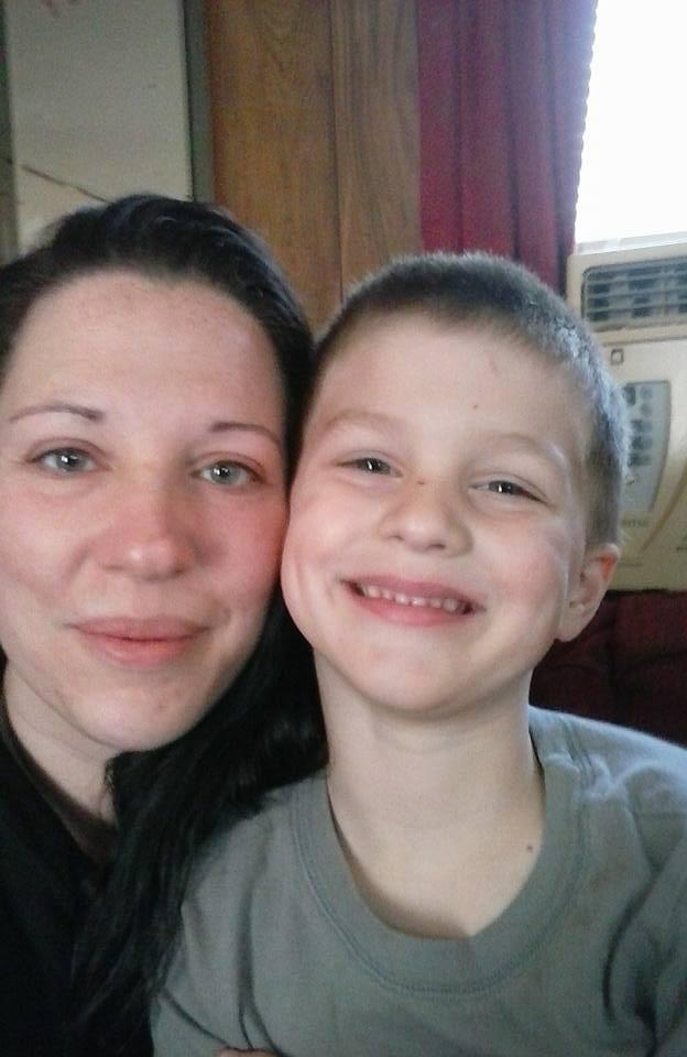 Amanda and her son Tyler
