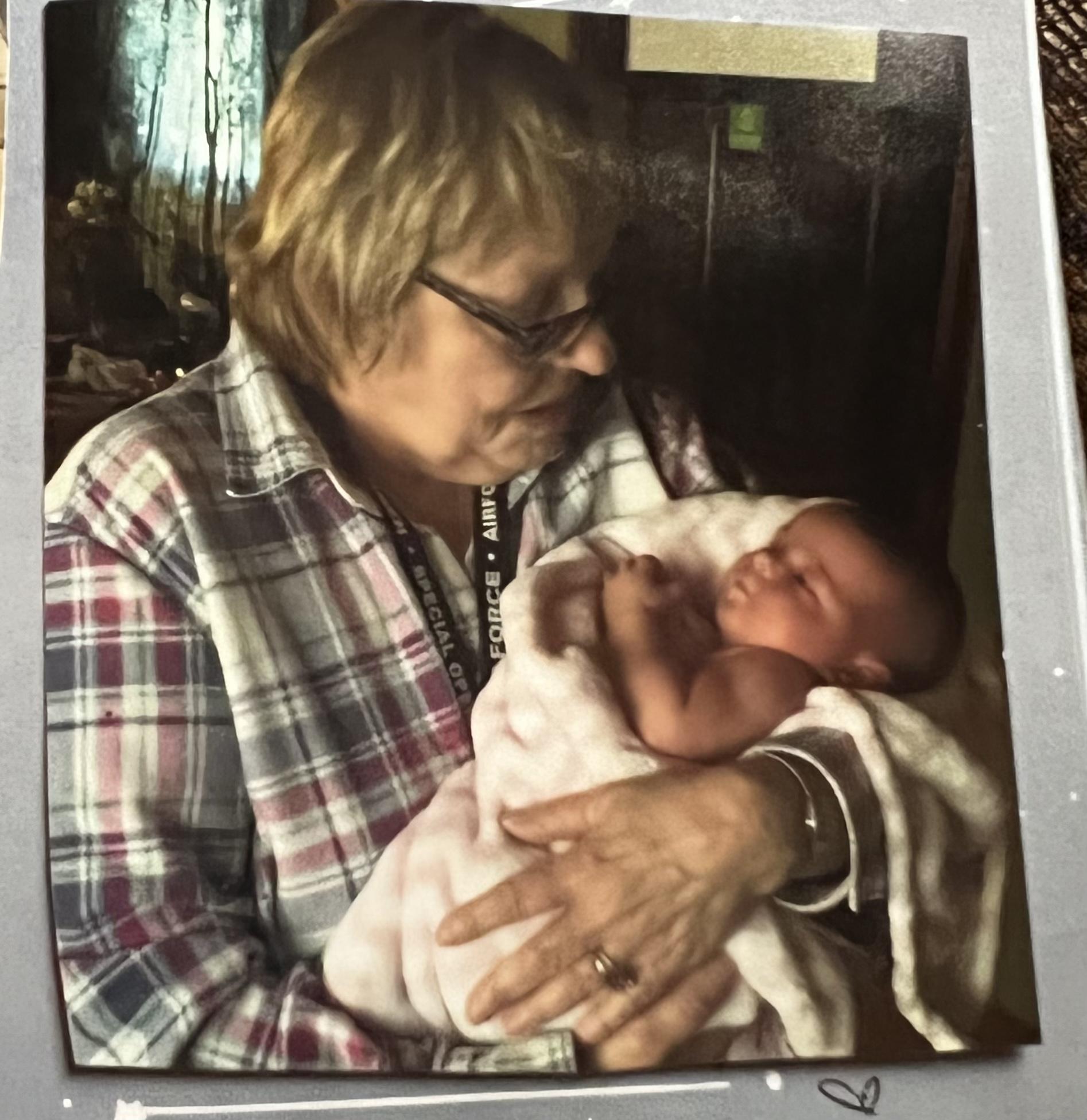 Nanny and Skylar ❤️