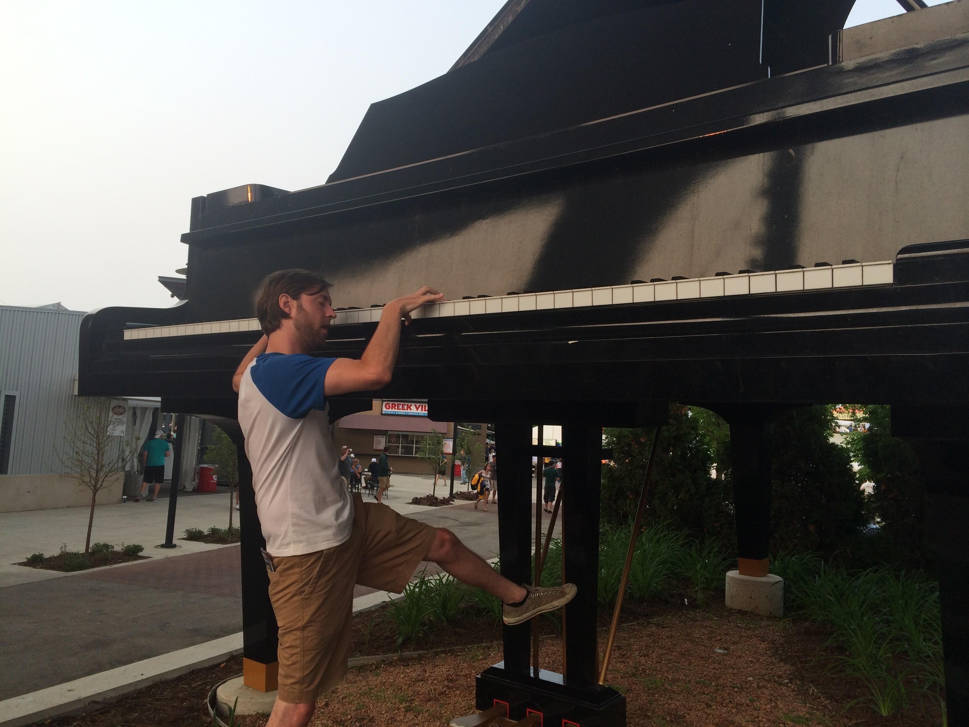 At Summerfest. This photo is …