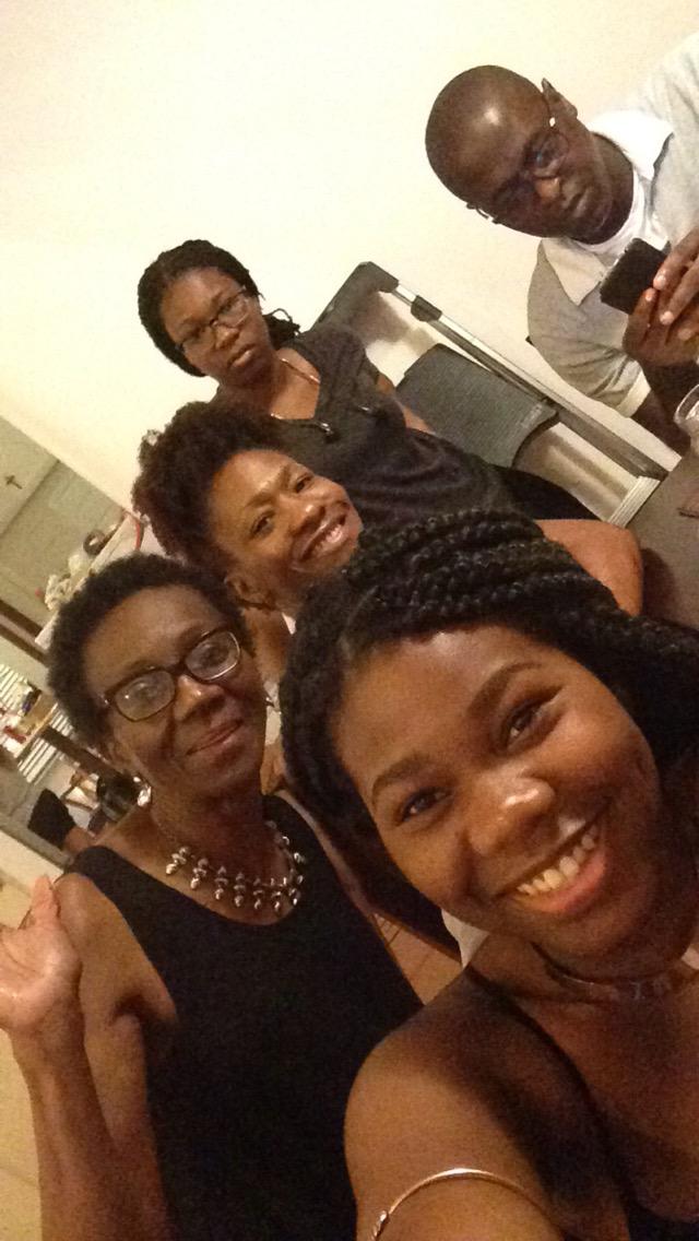 Auntie Phoebe and some of her…