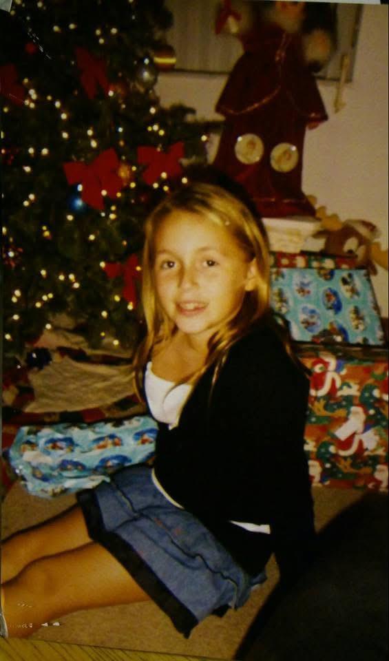 Kayla on a Christmas Morning …
