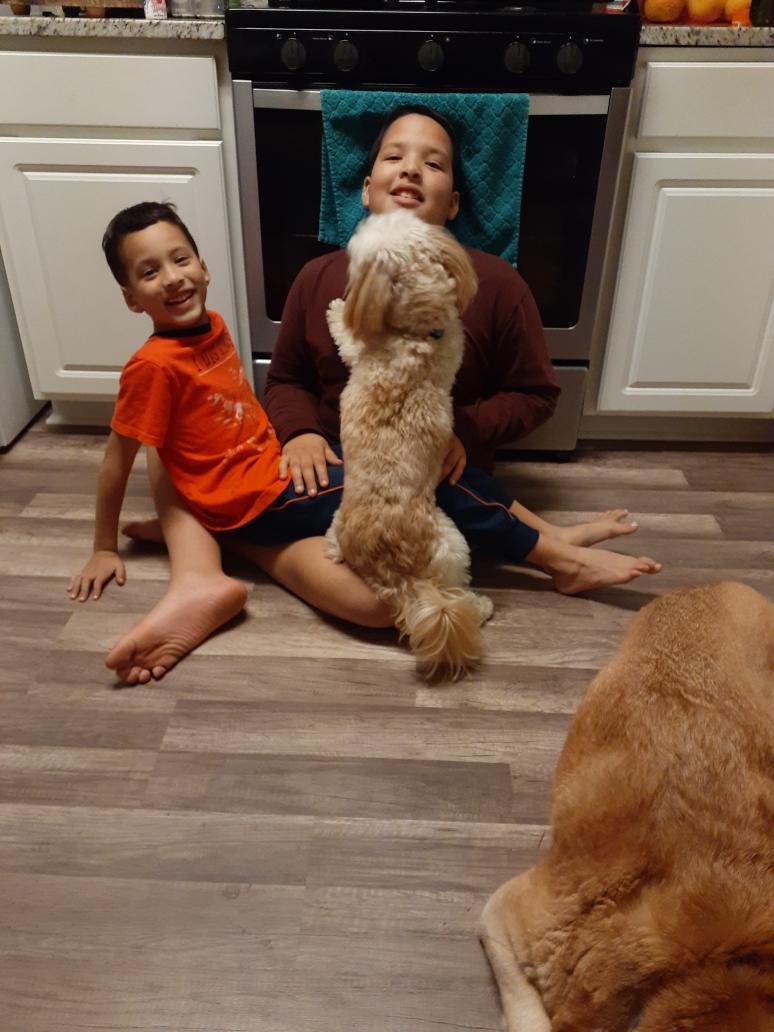 Nancy's babies visiting regua…