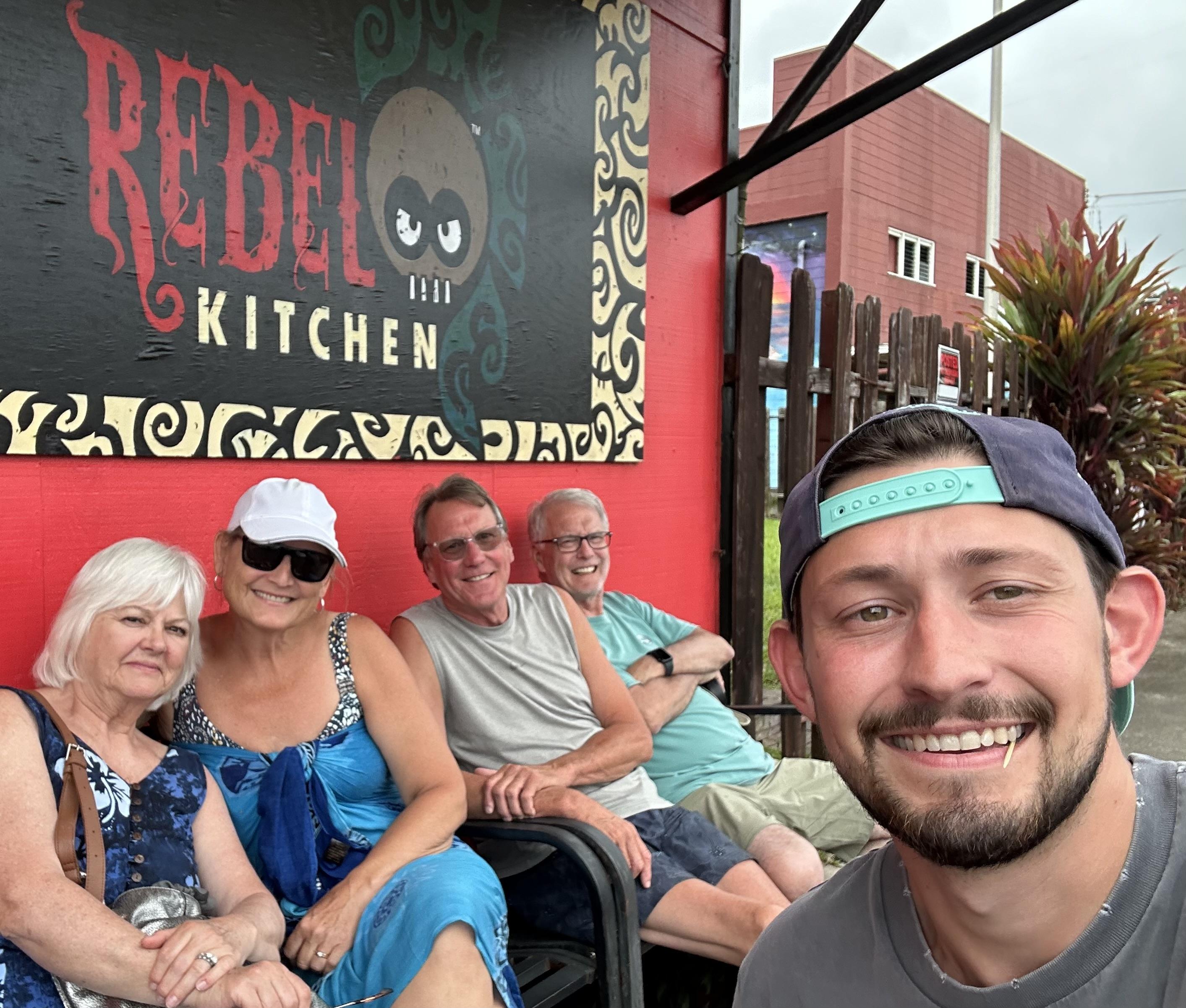 Jeff, my dad Donny, my Aunt J…