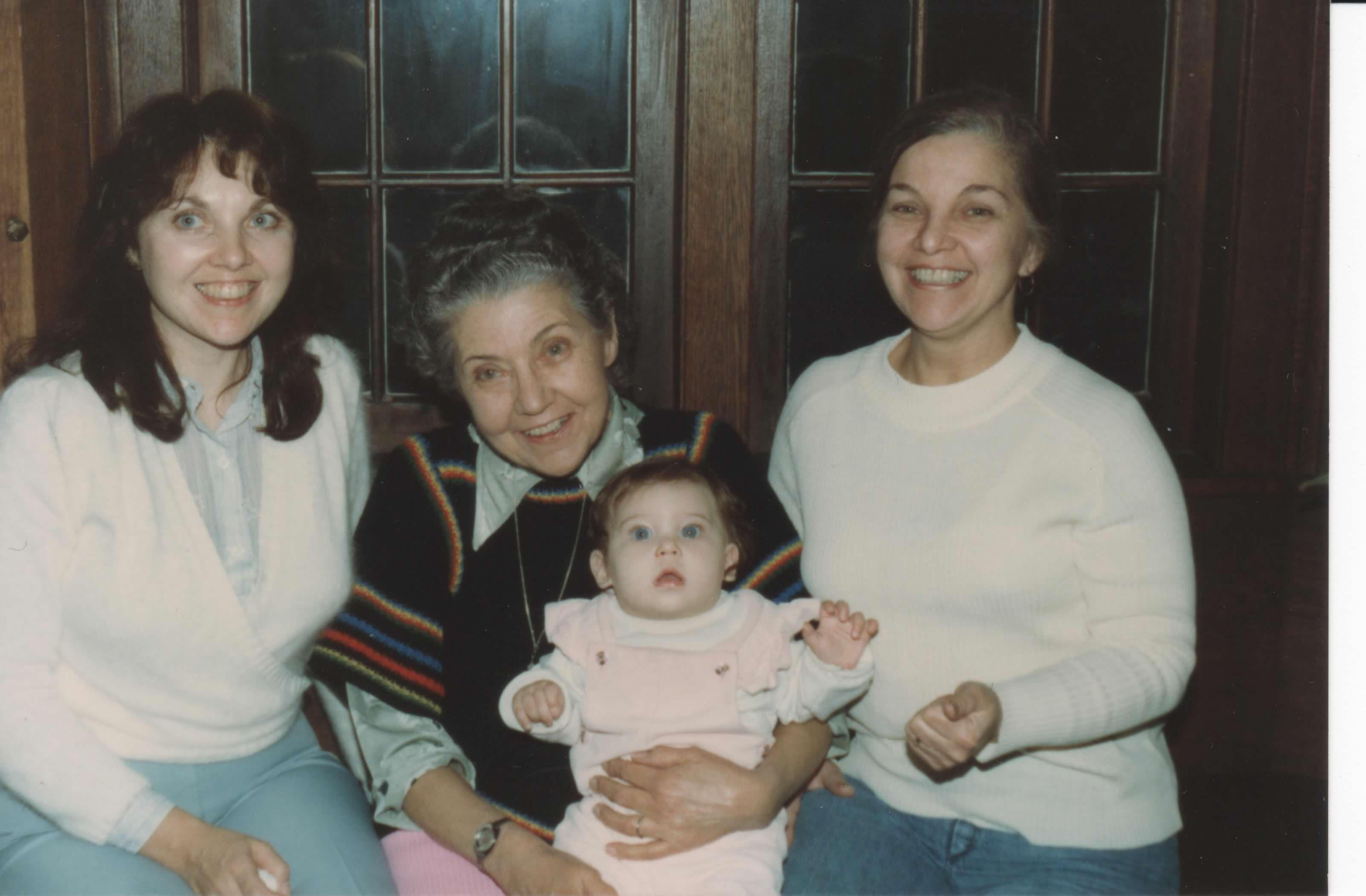Karen with her daughter Carol…