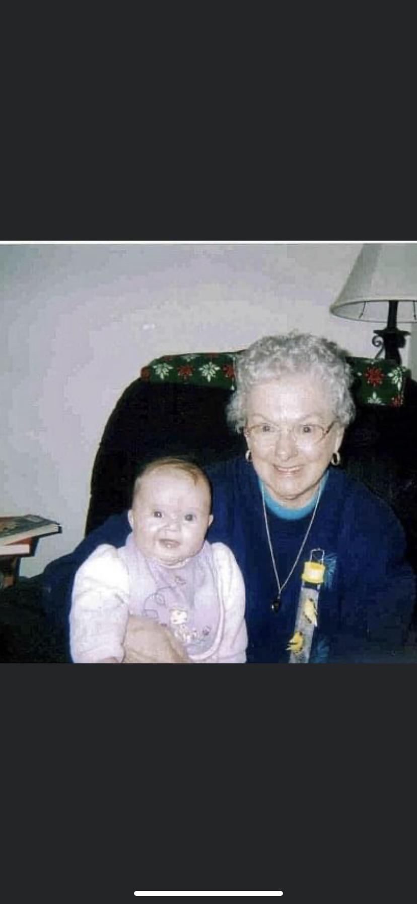 Nana  and baby Kylie