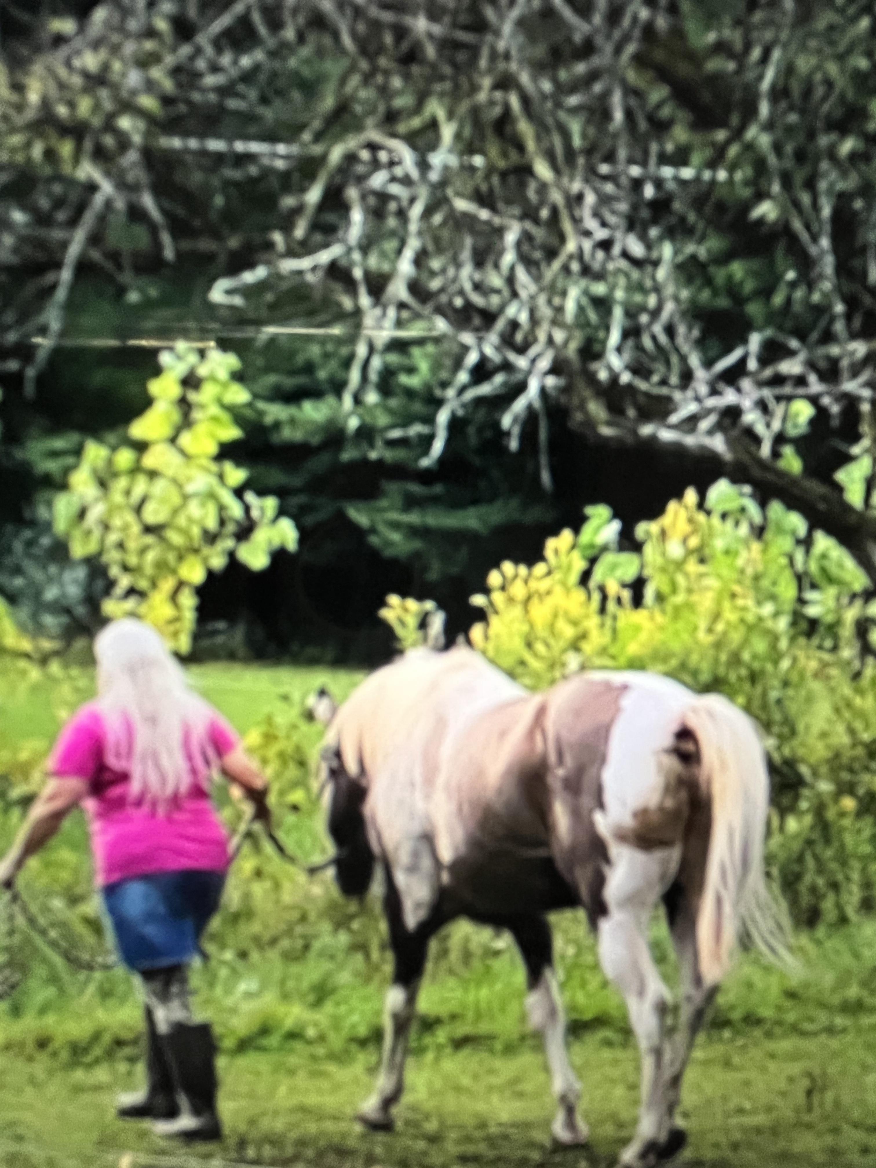 Brenda and Lil Guy the day he…