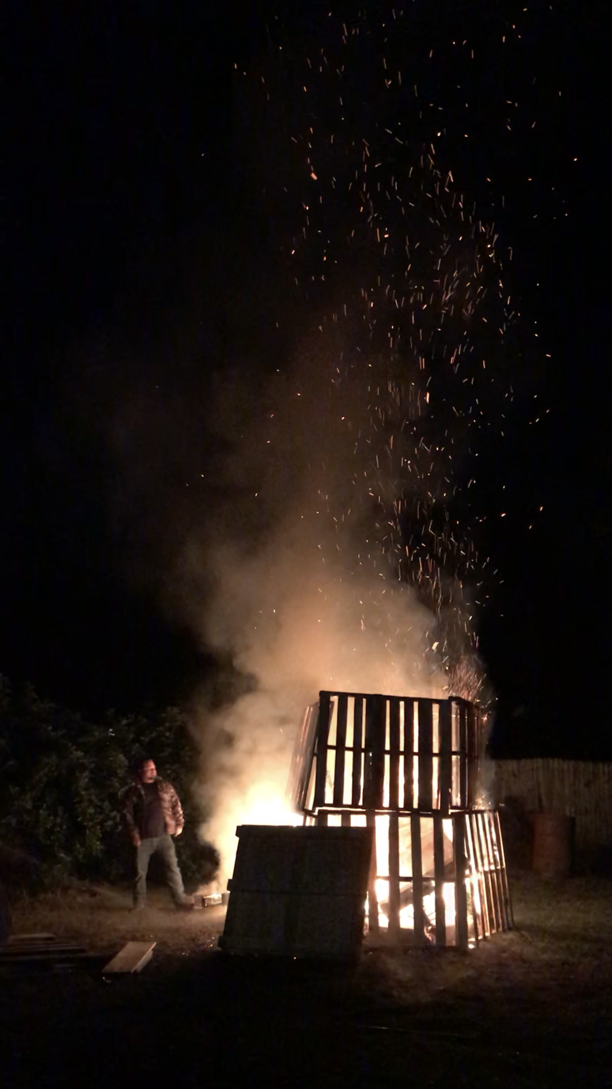 Josh admiring his 2020 NYE bo…