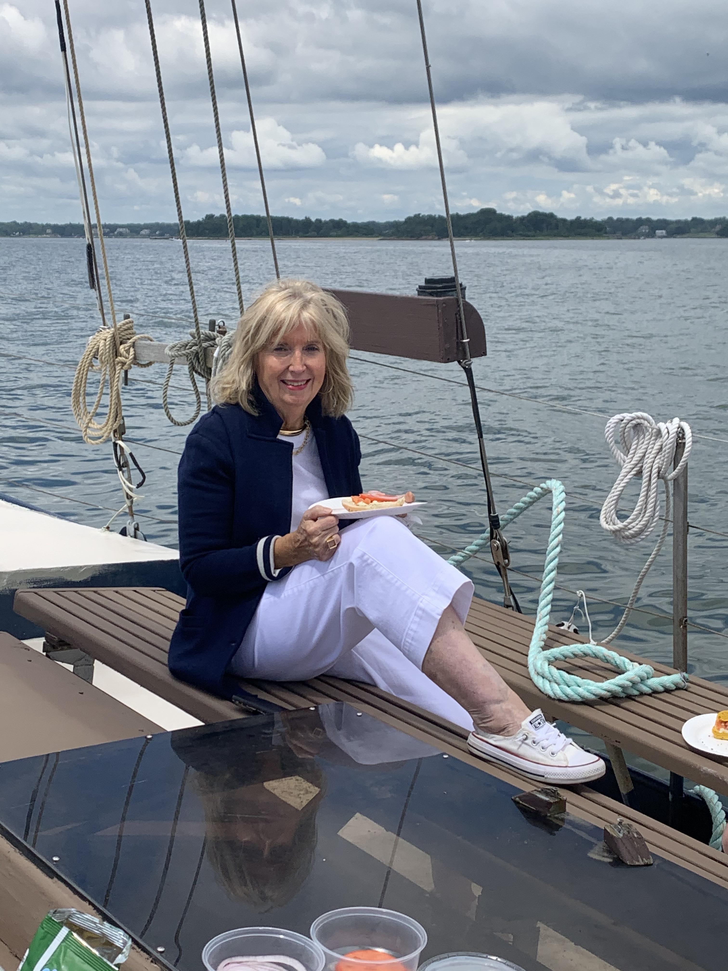 She loved a good boat ride, I…