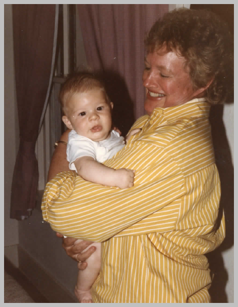 Barbara with grandson Tyler