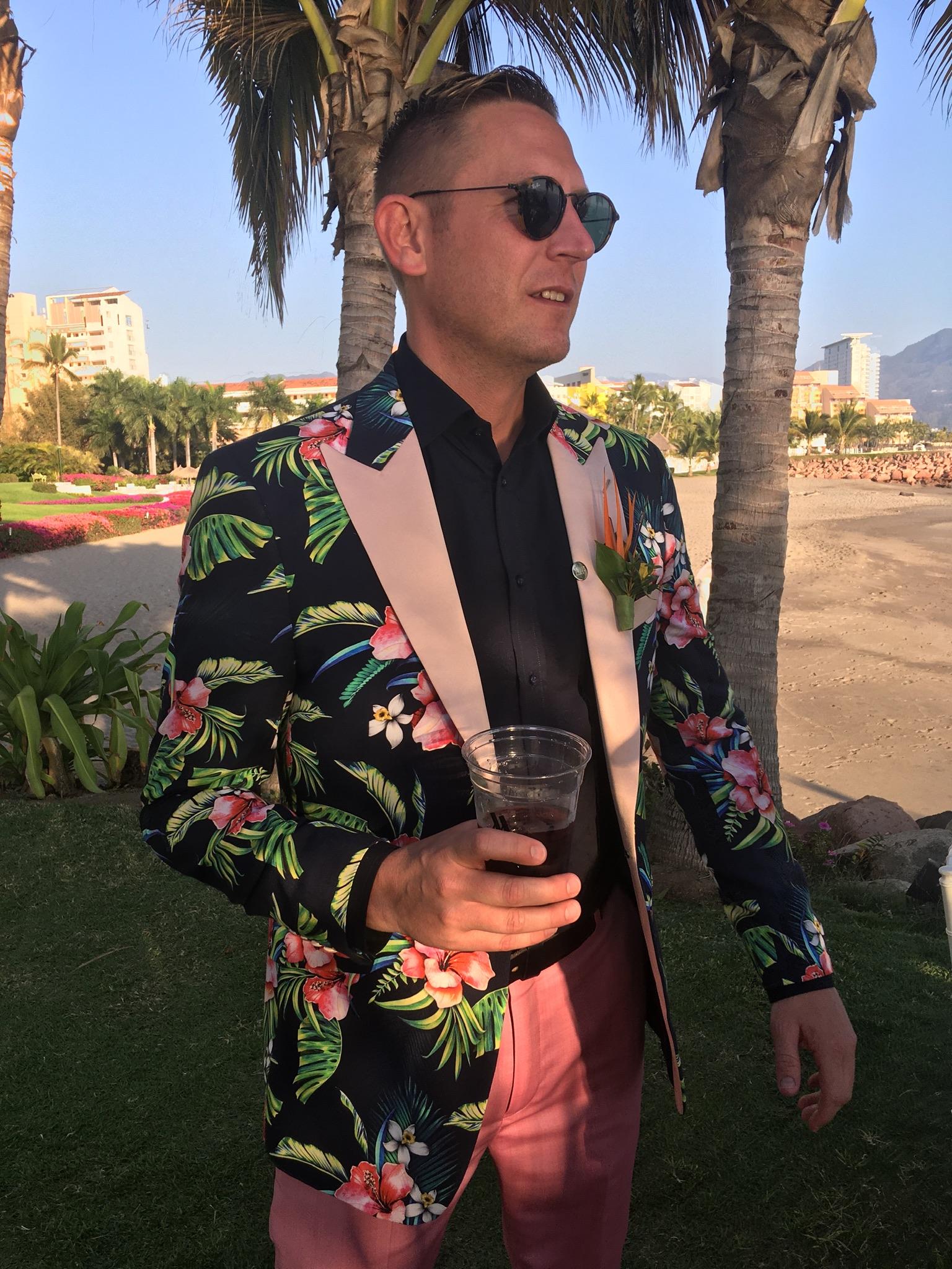 Brad on his Wedding Day. In t…