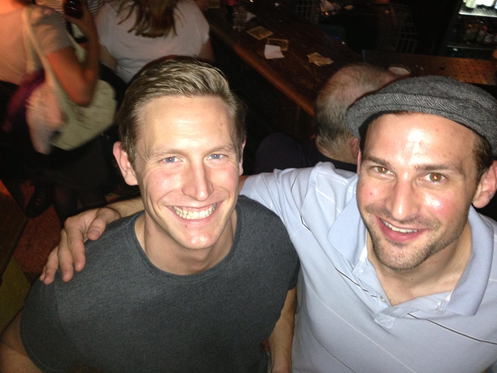 Me and Brad in Ireland in Aug…