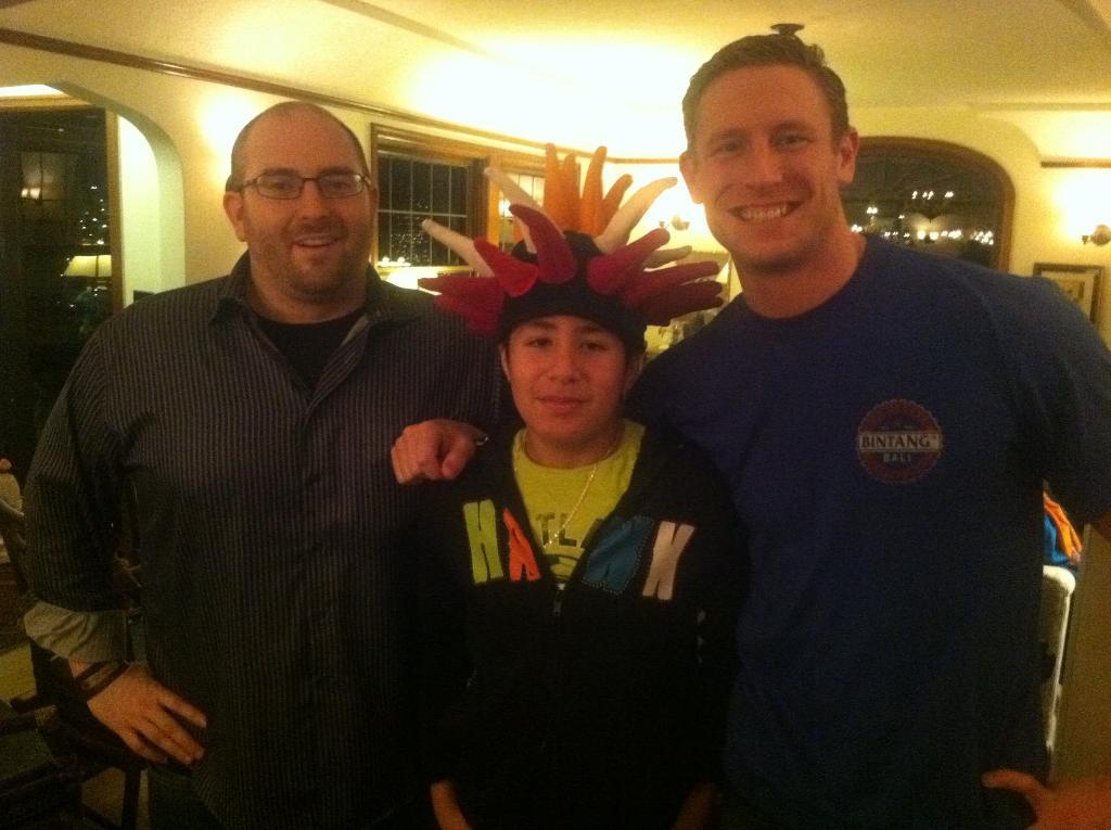 Tony, Ramon, and Brad. Christ…