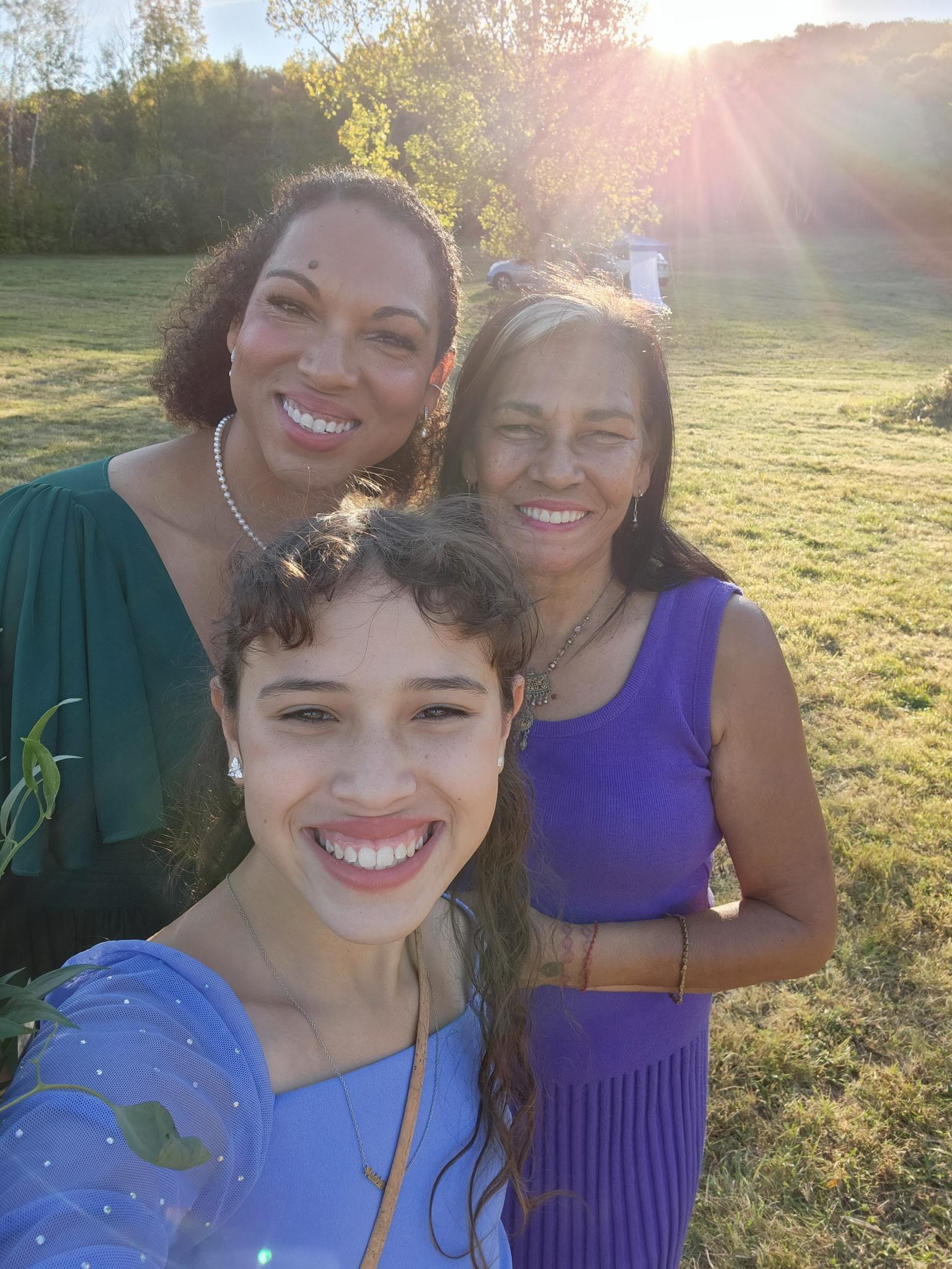 At Marissa’s Wedding