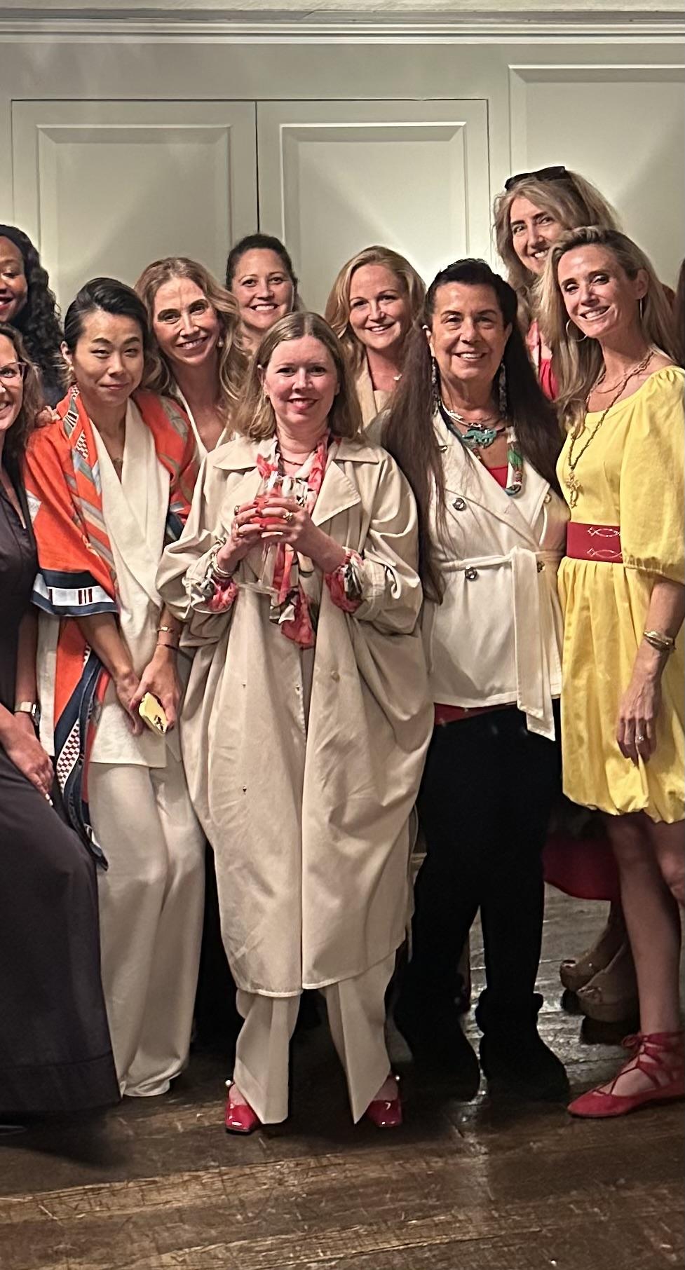 At a women in finance event
