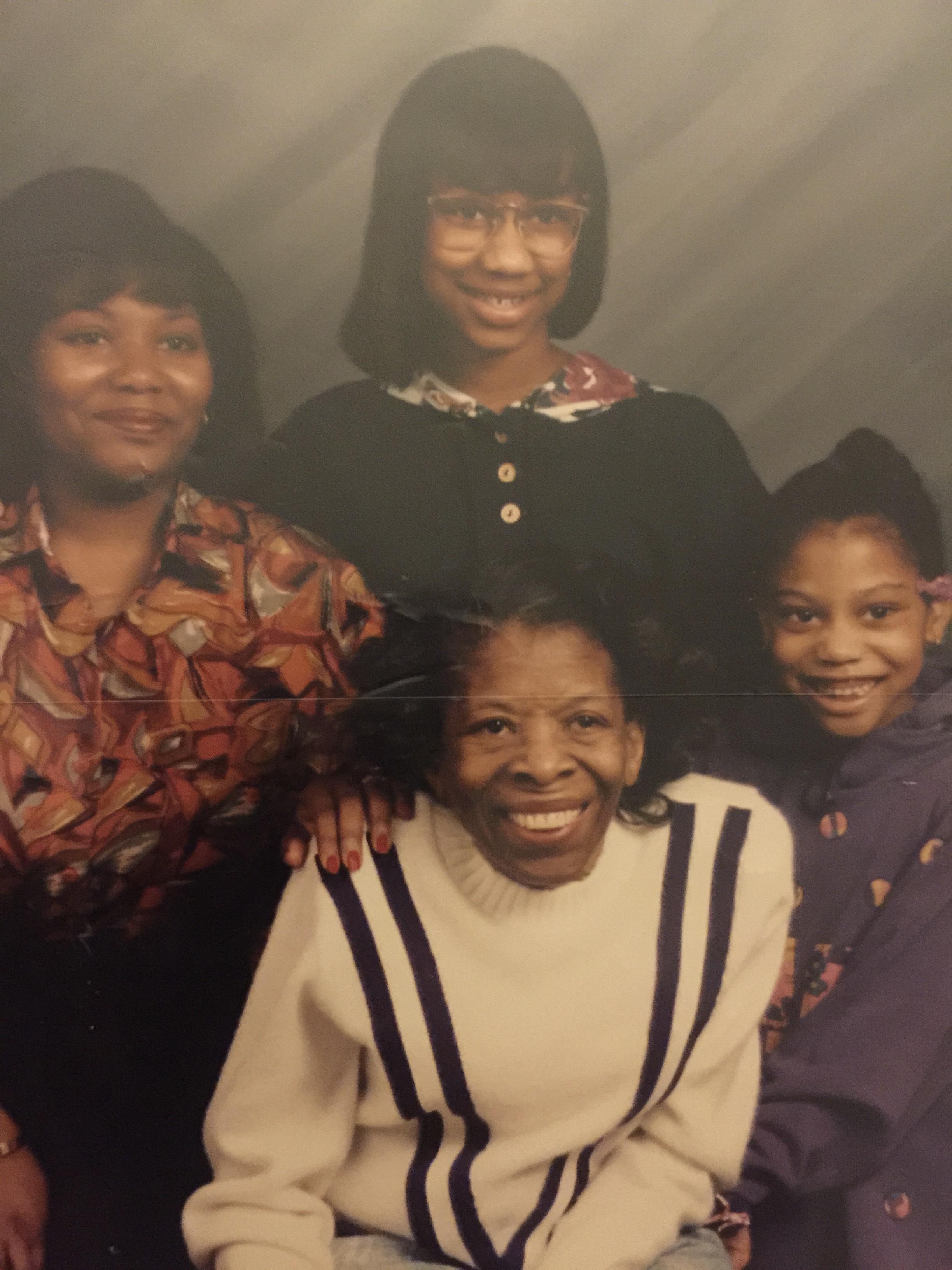 Granny and the Hutton family …