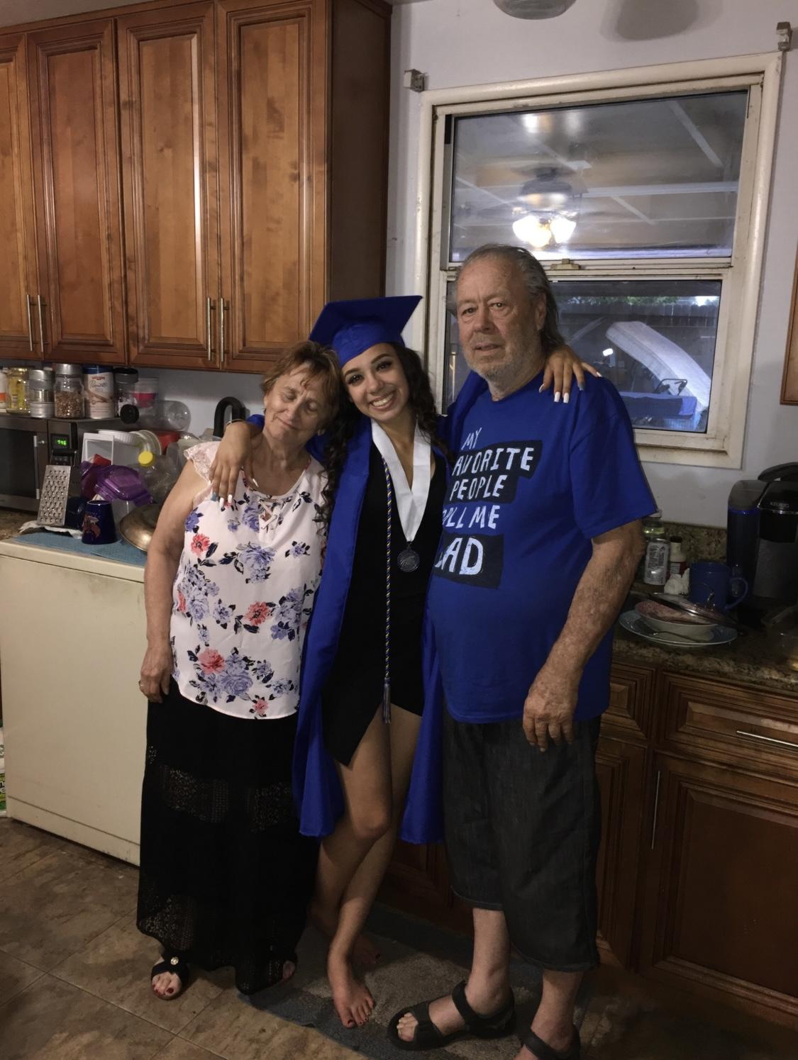 Jazzys graduation day💙