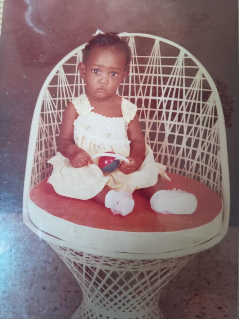 Her first photo studio experi…