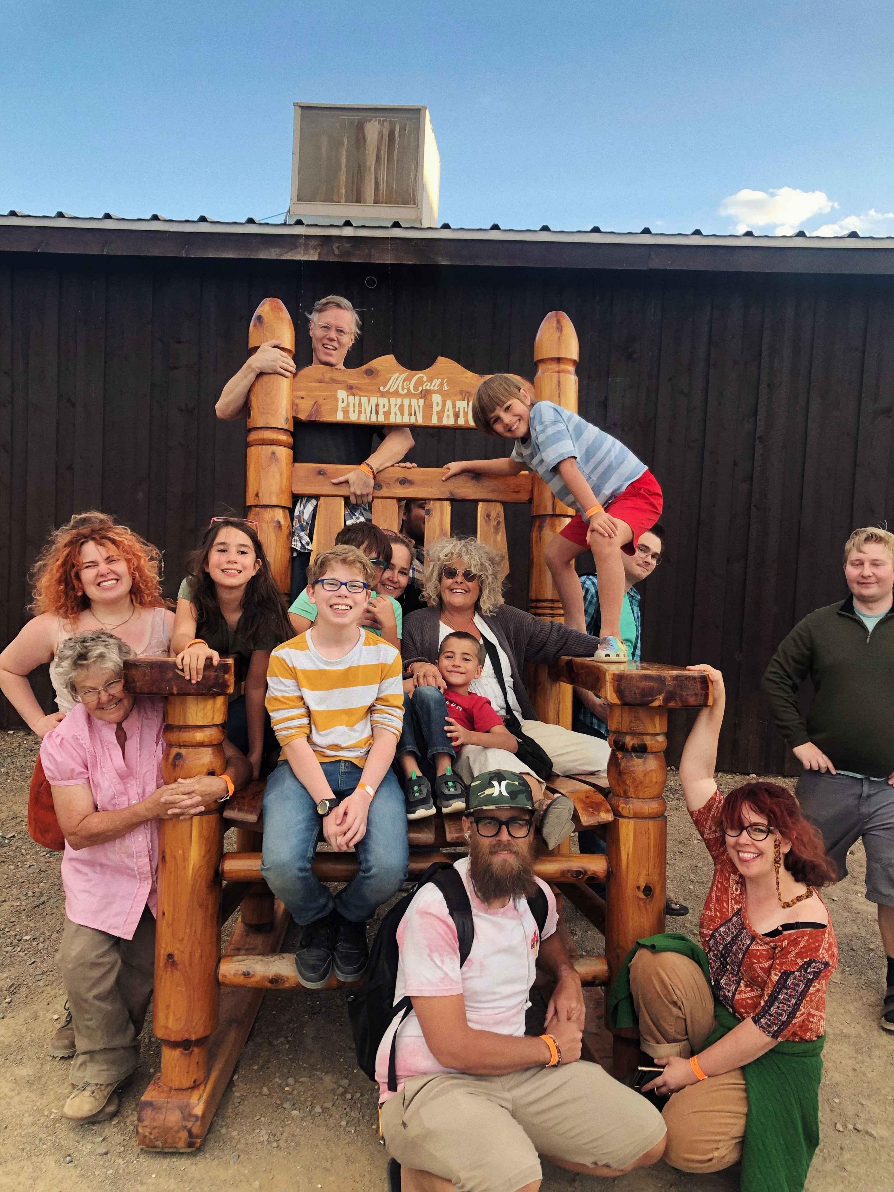 One of the yearly family pump…