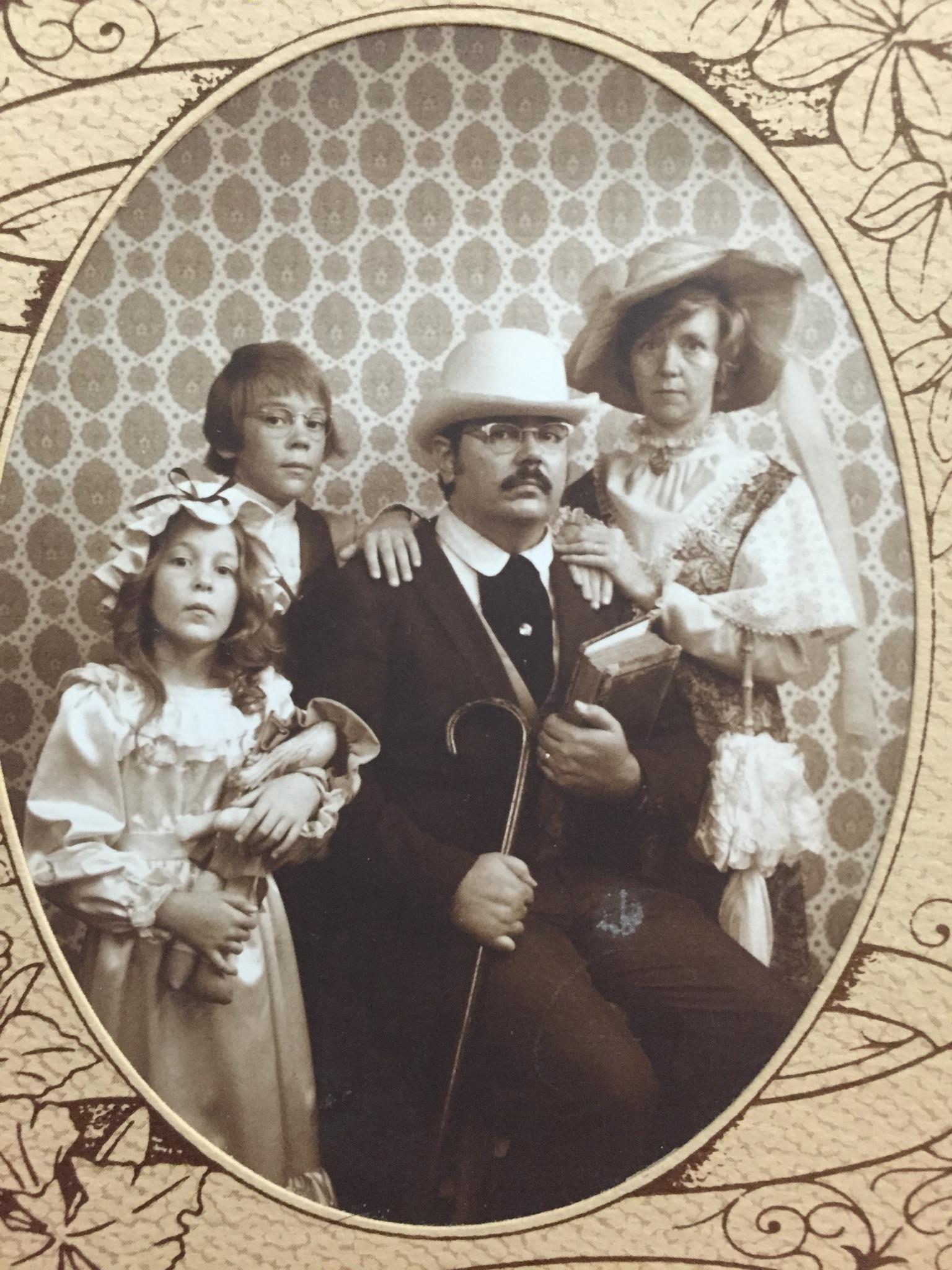 Old time photo shoot