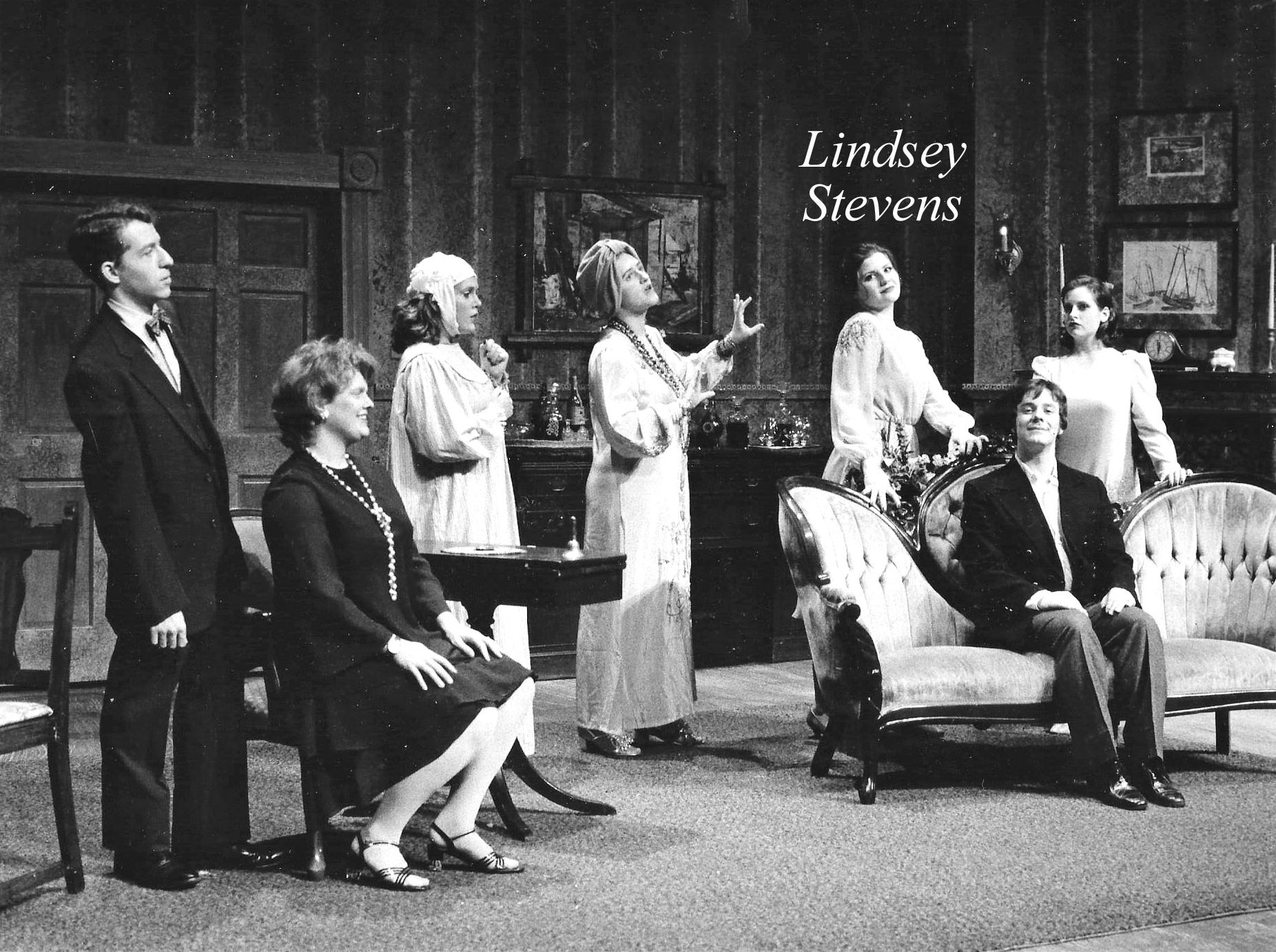 Lindsey in a play at Marshall…