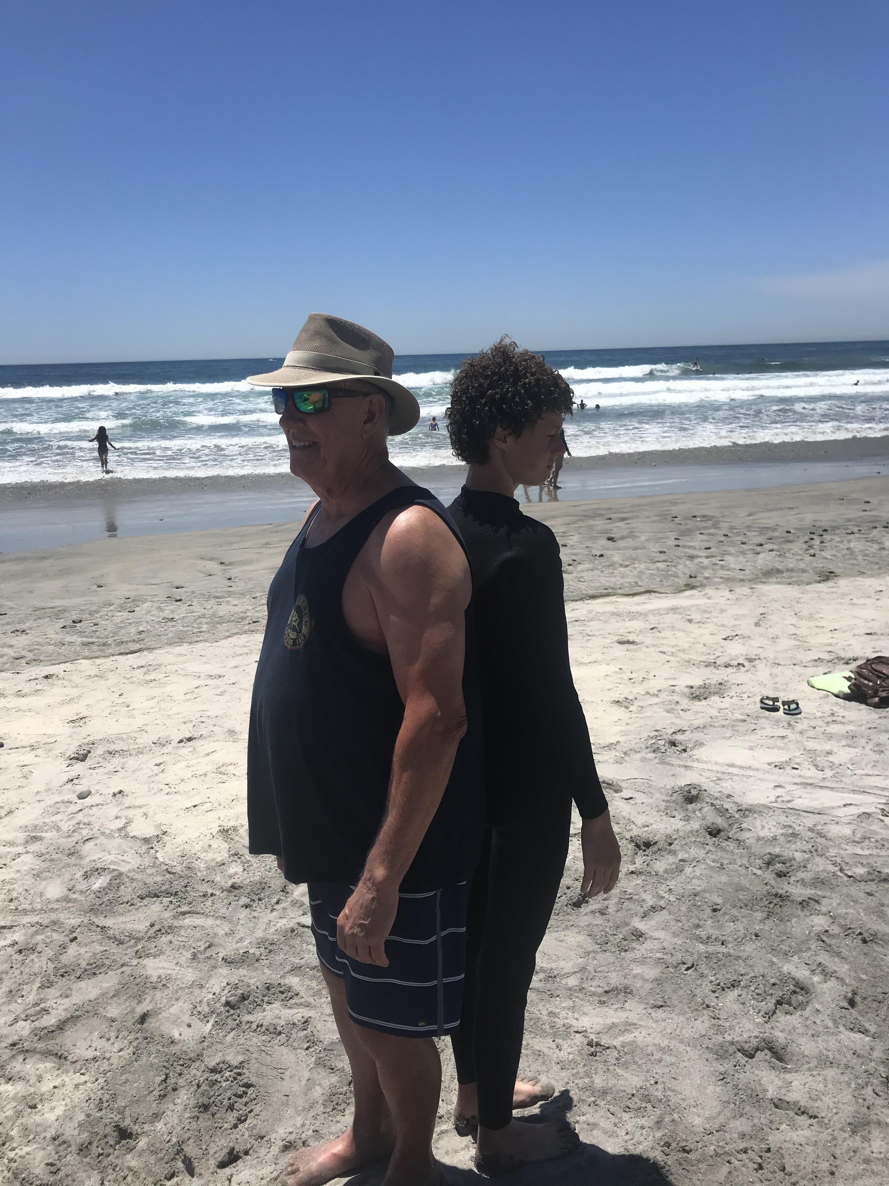 Checking to see who was taller