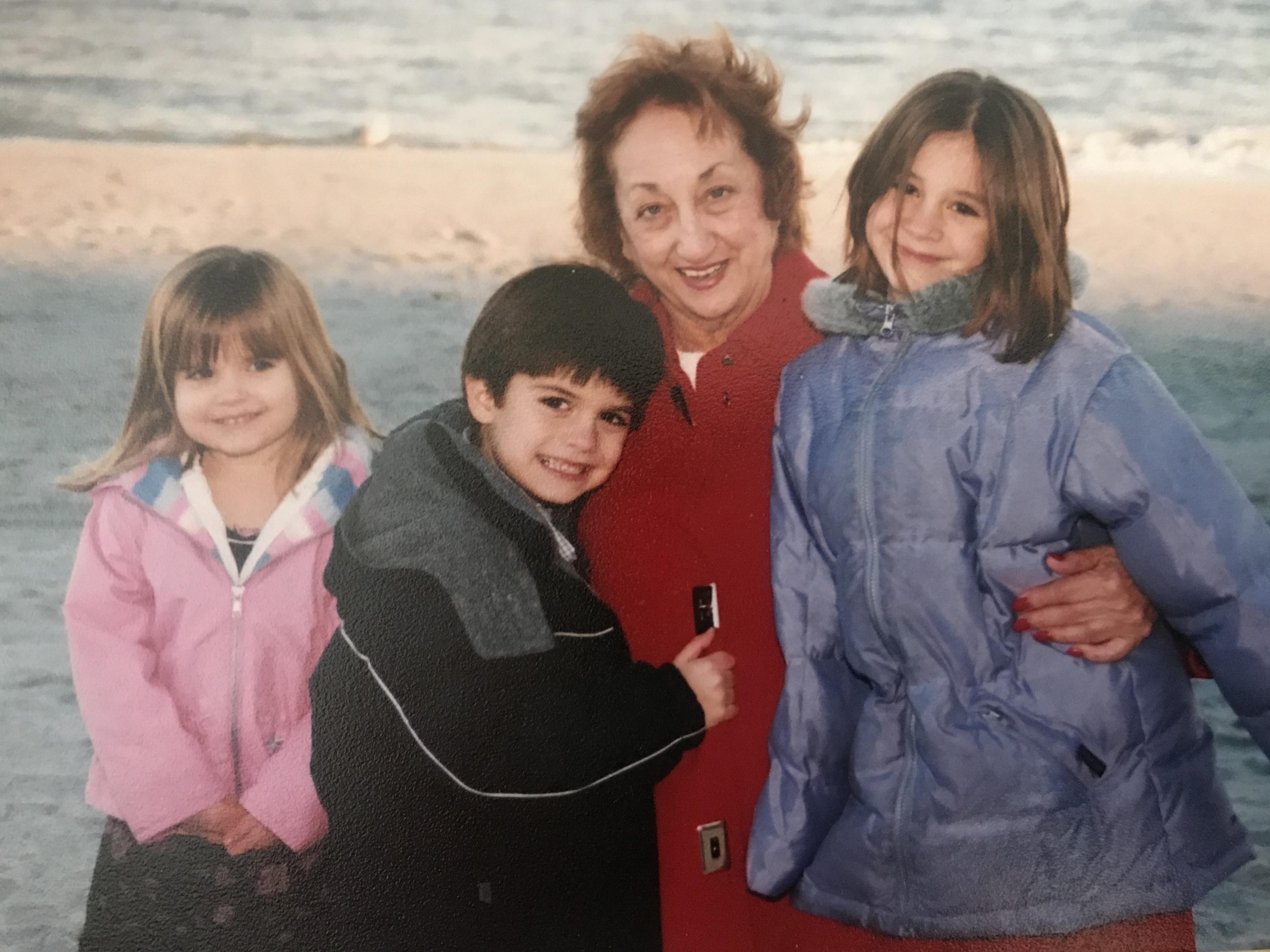 Nana with great-grandchildren…