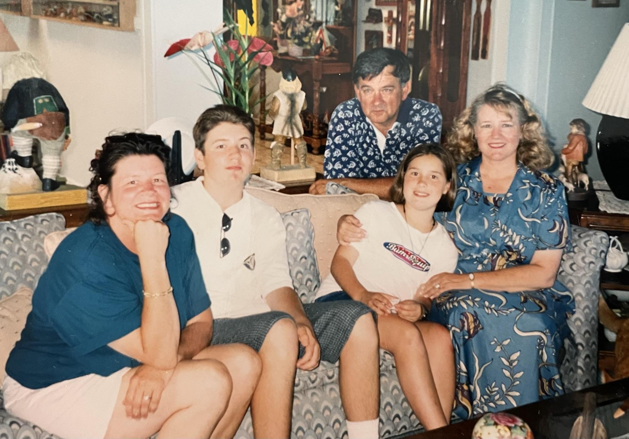 Maggie with Becky, Thomas, To…