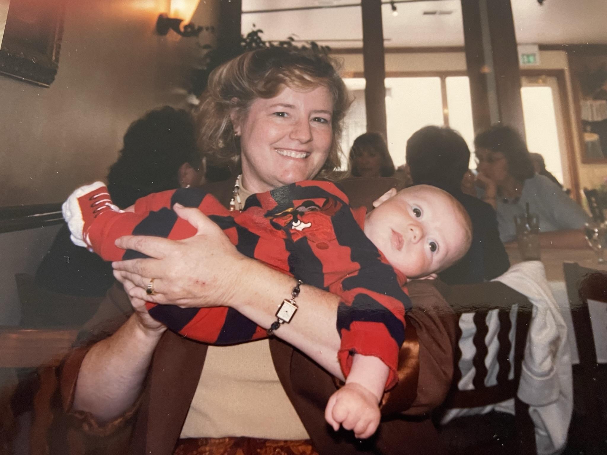Maggie and nephew Dominic