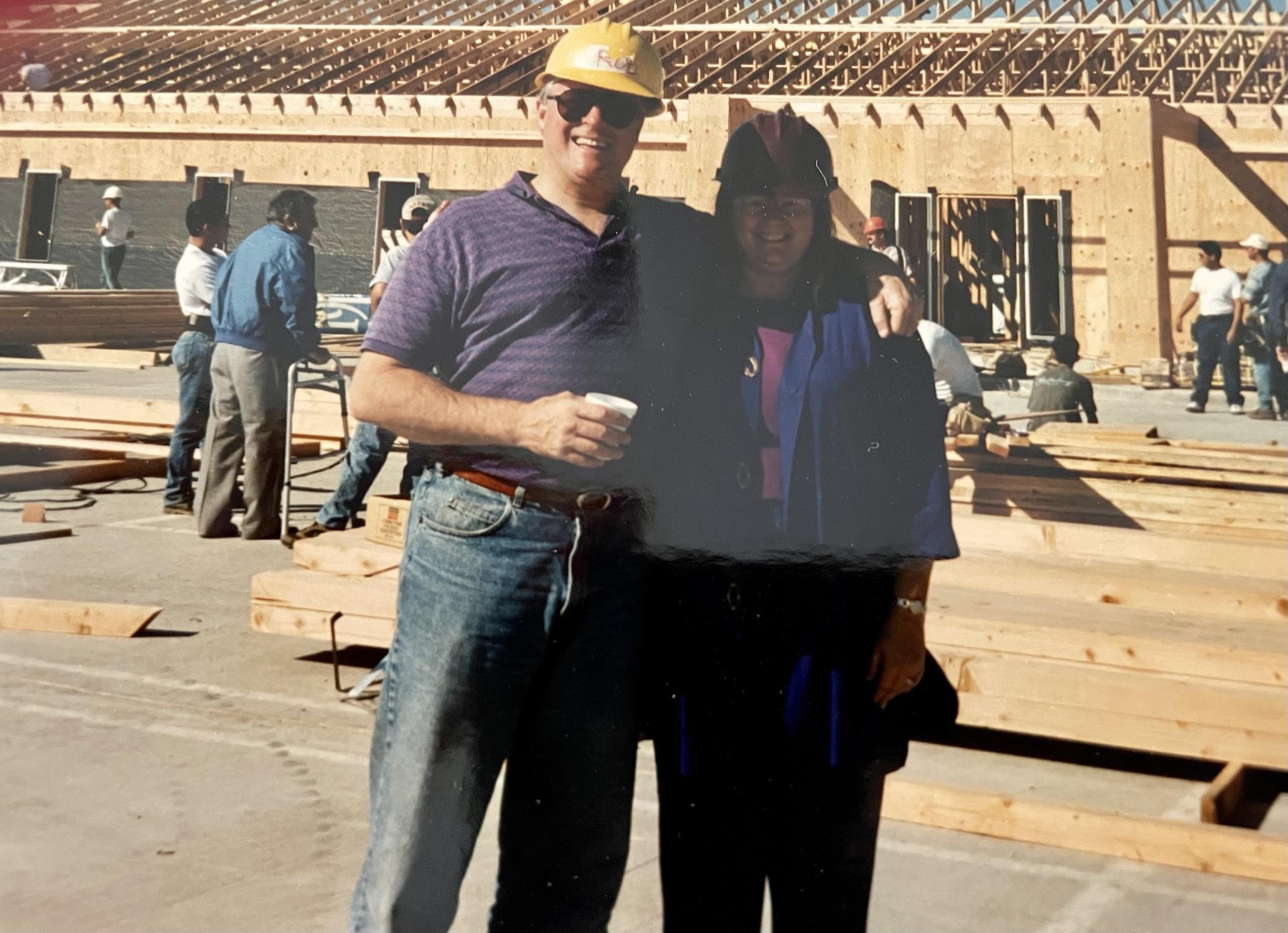 Maggie and Charlie at an asse…