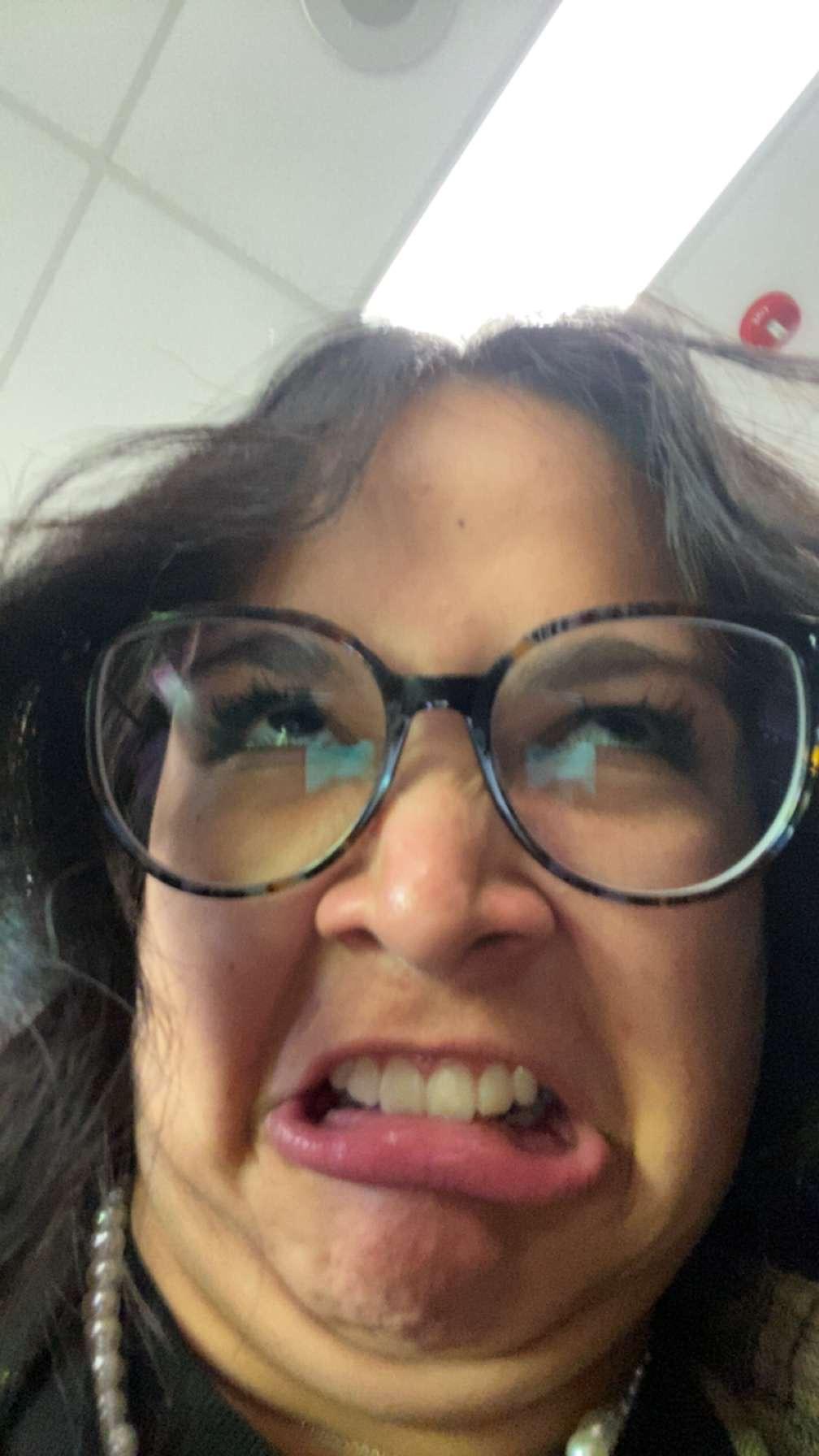 She sent me this in class and…