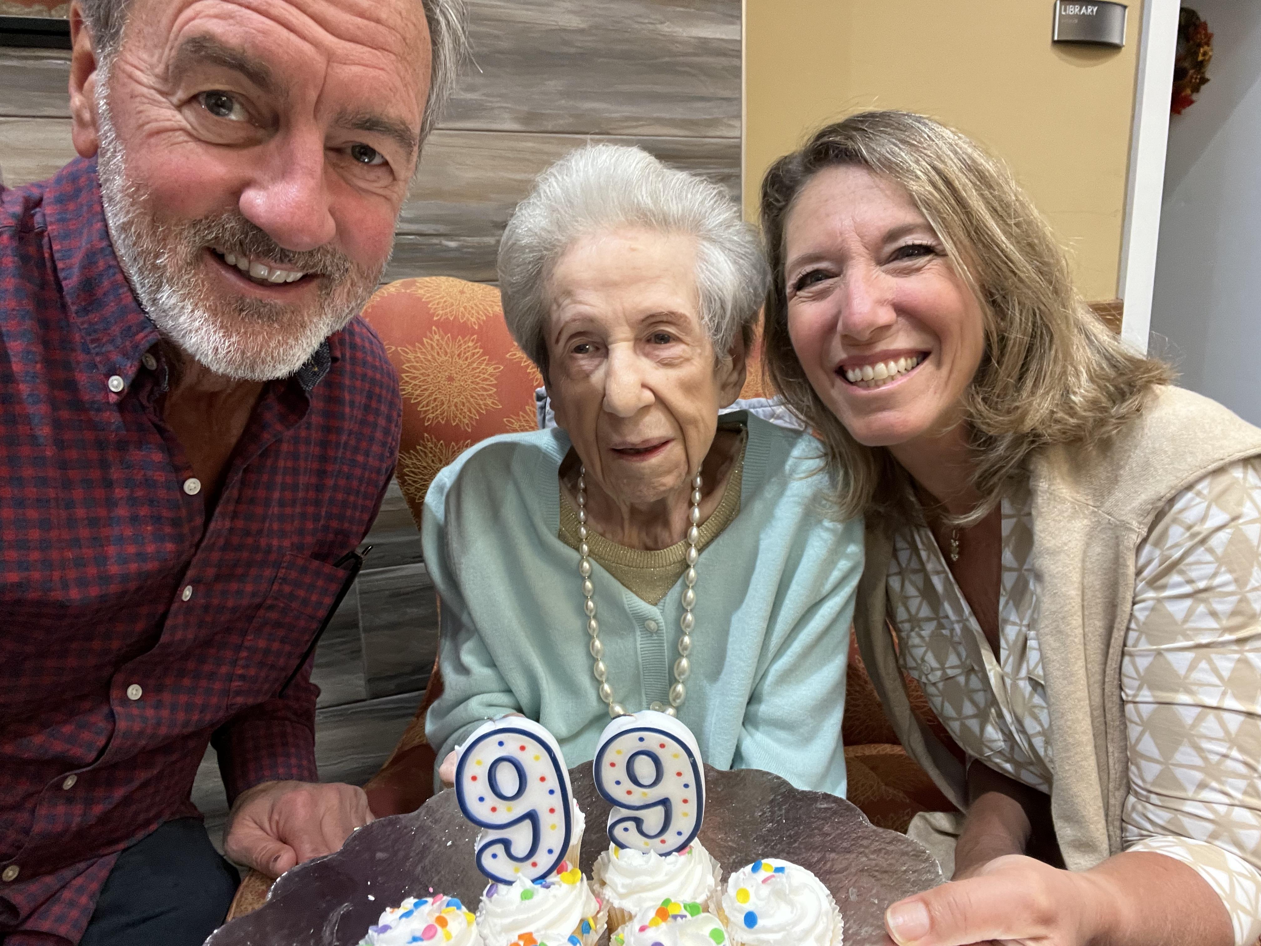 99th birthday visit 11/10/24