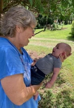 Jerri and her great grandson …