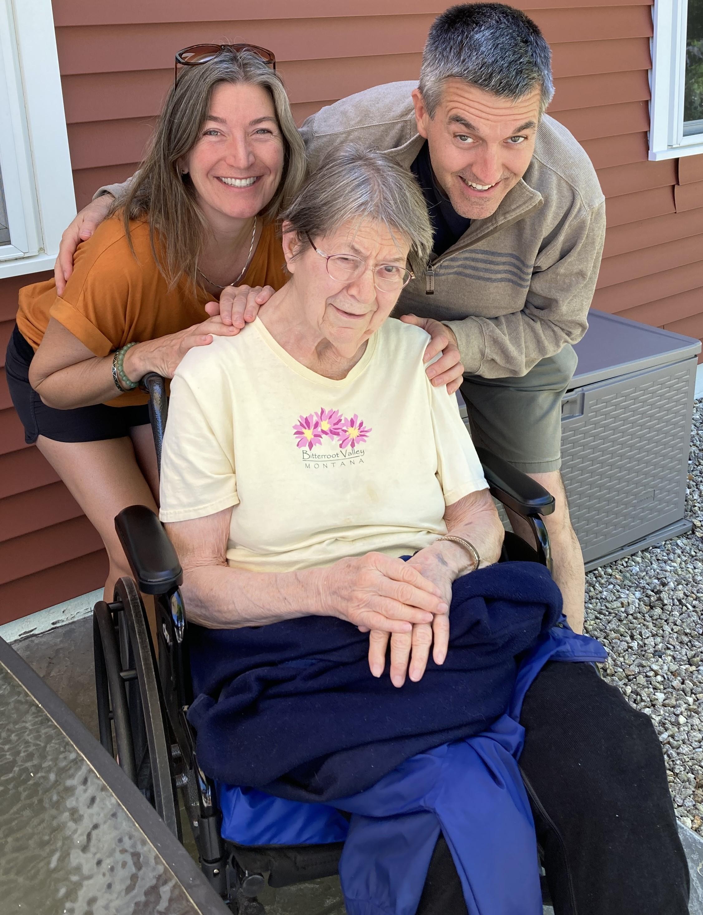 Anne, Cathie, Jimmy