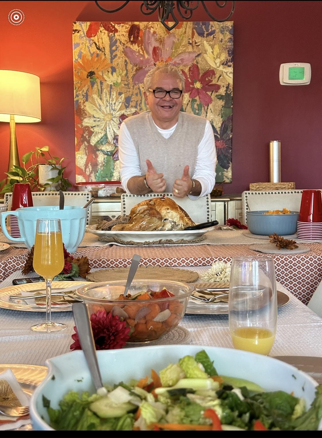 SO proud of his Turkey! 🥹