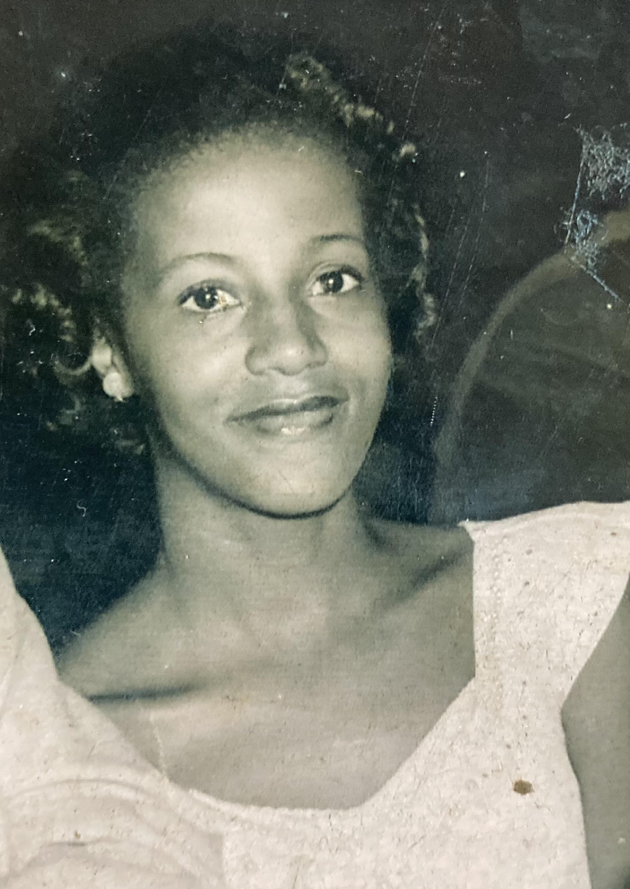 Julia as a young bride