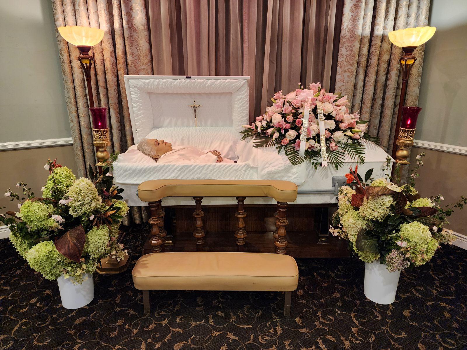Funeral viewing